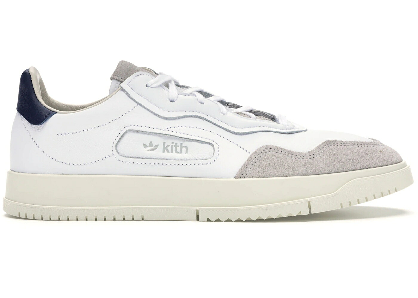 アディダス 白色 ホワイト 紺色 ネイビー スニーカー メンズ ADIDAS SC PREMIERE KITH WHITE NAVY / WHITE NAVY｜スニケス