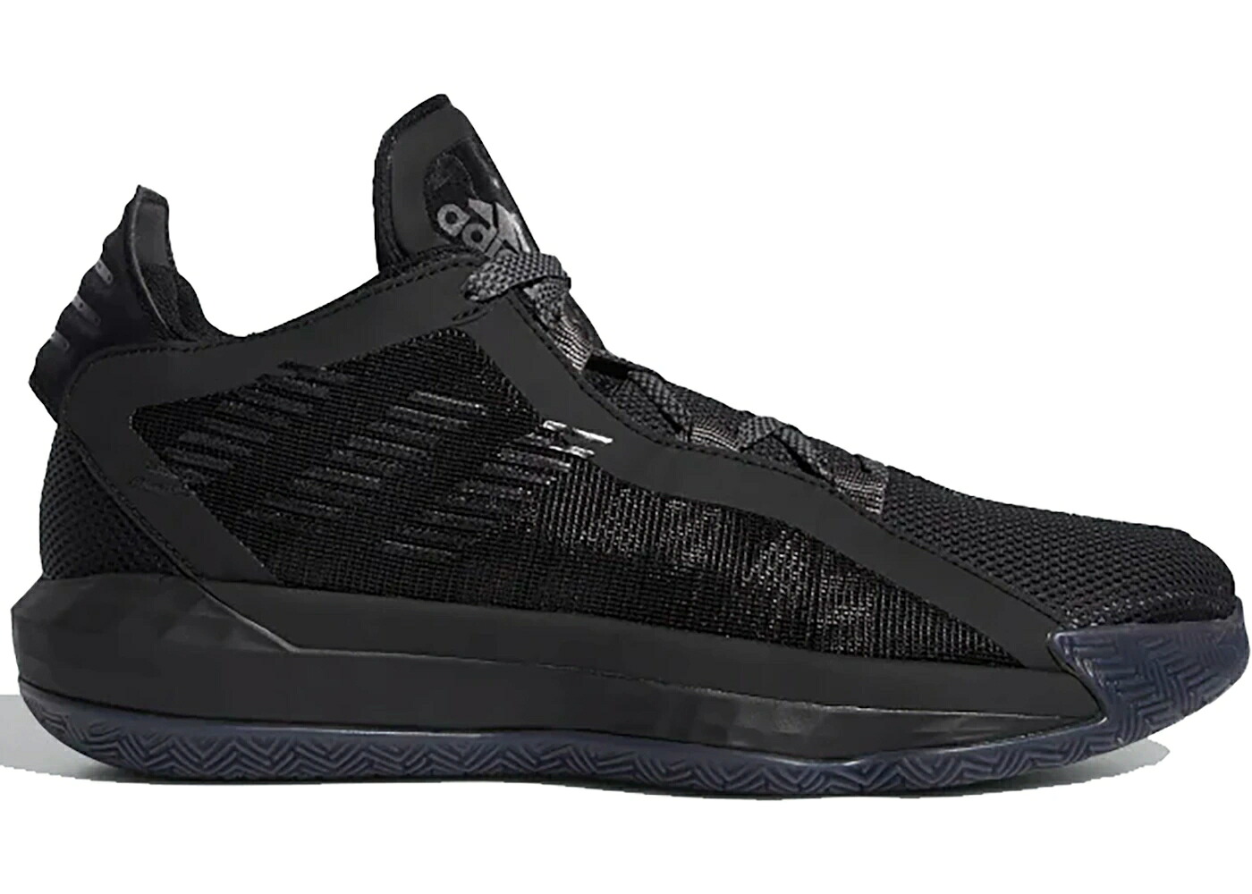 アディダス コア 黒色 ブラック ソリッド スニーカー メンズ ADIDAS DAME 6 LIGHTS OUT / CORE BLACK CORE BLACK DGH SOLID