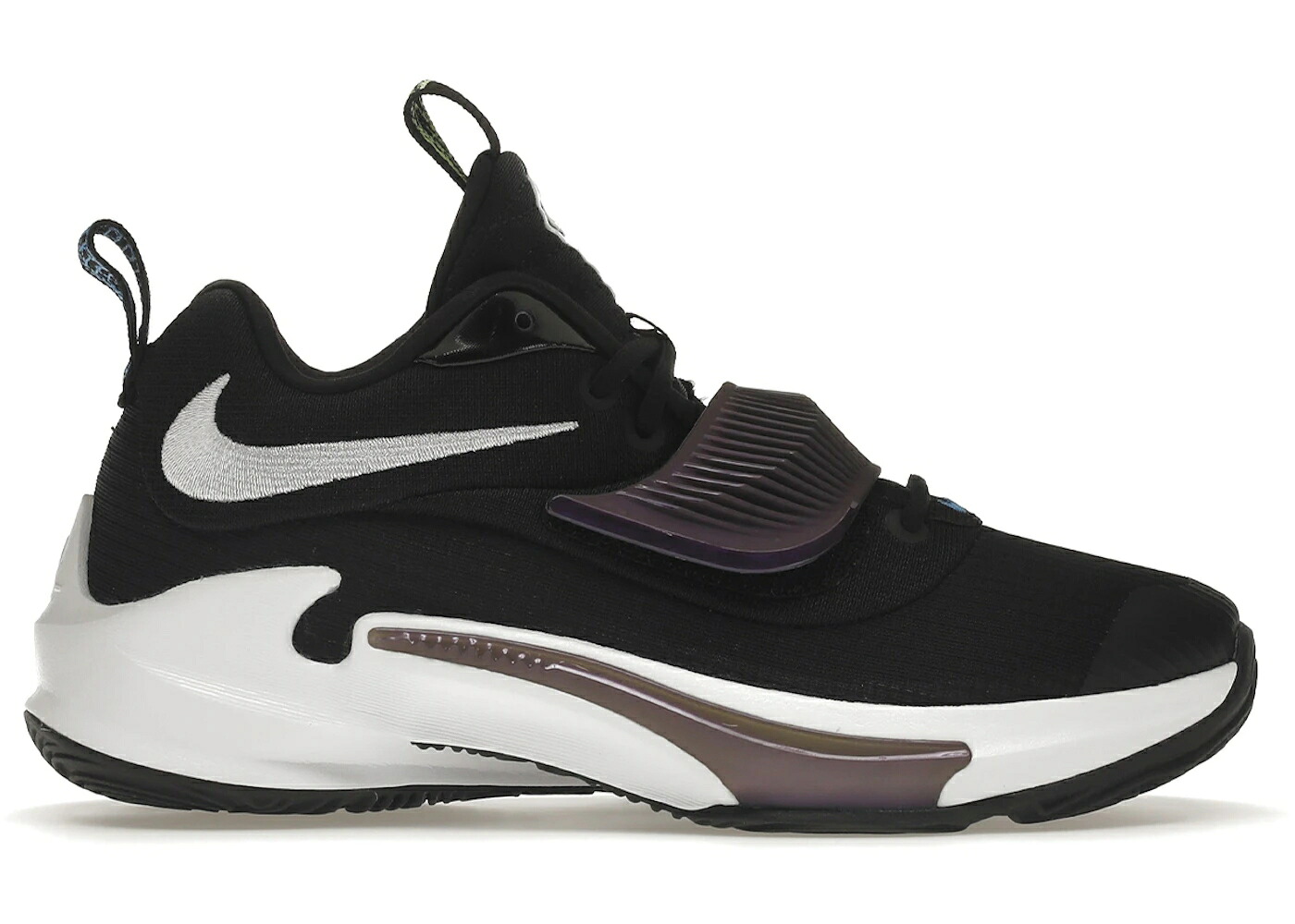ナイキ ズーム 黒色 ブラック 青色 ブルー ズームフリーク ジュニア キッズ NIKE ZOOM FREAK 3 PROJECT 34 (GS) / BLACK BLACK LIGHT PHOTO BLUE ベビー マタニティ スニーカー｜スニケス