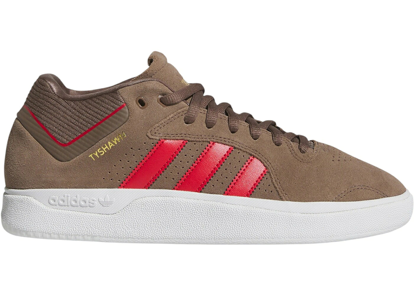 アディダス ミッド 赤 レッド スニーカー メンズ ADIDAS TYSHAWN MID EARTH STRATA COLLEGIATE RED / EARTH STRATA COLLEGIATE RED｜スニケス