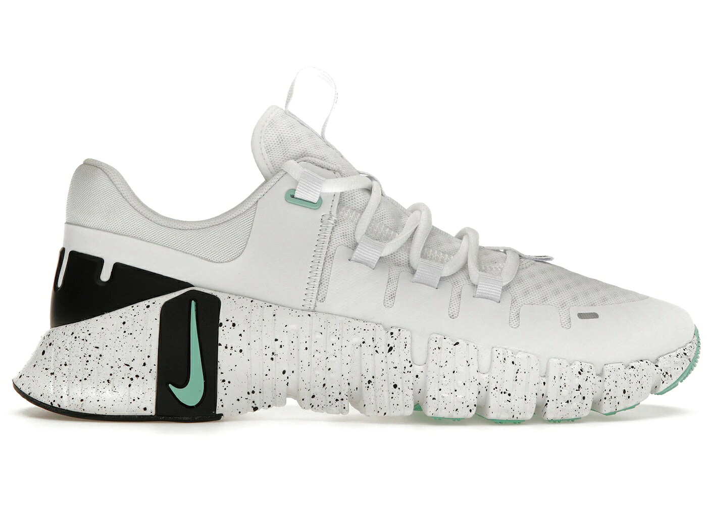 ナイキ フリー 白色 ホワイト ライズ 黒色 ブラック WOMEN'S スニーカー レディース NIKE FREE METCON 5 WHITE EMERALD RISE (WOMEN'S) / WHITE BLACK EMERALD RISE