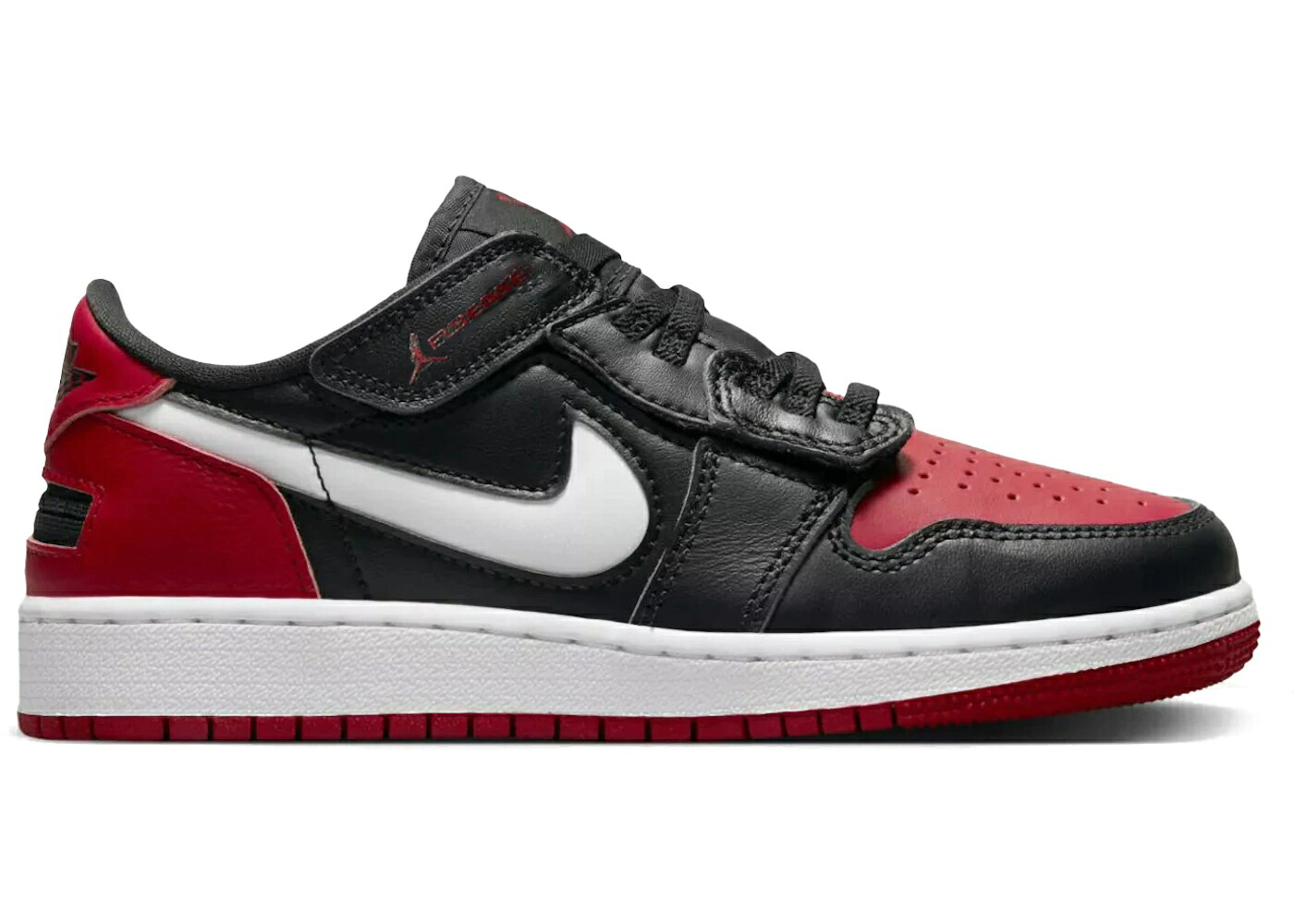 ナイキ ジョーダン 黒いこと 黒いこと 白いこと 白いこと 赤 赤いこと 御坊っちゃん キッズ JORDAN 1 LOW FLYEASE ALTERNATE BRED TOE (GS) / BLACK WHITE GYM RED もの言う花 マタニティ スニーカー