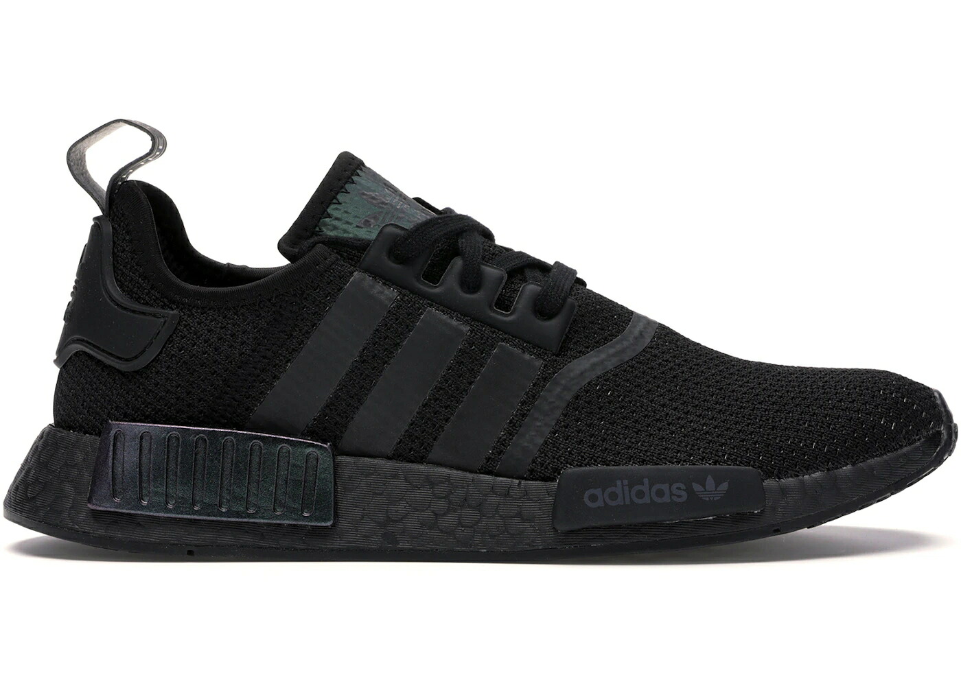 アディダス 中核グループ 黒いこと 黒いこと スニーカー メンズ ADIDAS NMD R1 IRIDESCENT CORE BLACK / CORE BLACK CORE BLACK CLOUD