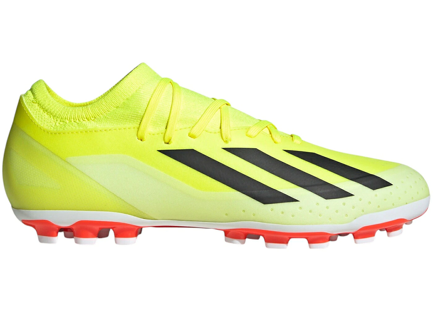 アディダス チーム 黄色 イエロー コア 黒色 ブラック 白色 ホワイト スニーカー メンズ ADIDAS X CRAZYFAST LEAGUE AG TEAM SOLAR YELLOW 2 CORE BLACK CLOUD WHITE / TEAM SOLAR YELLOW 2 CORE BLACK