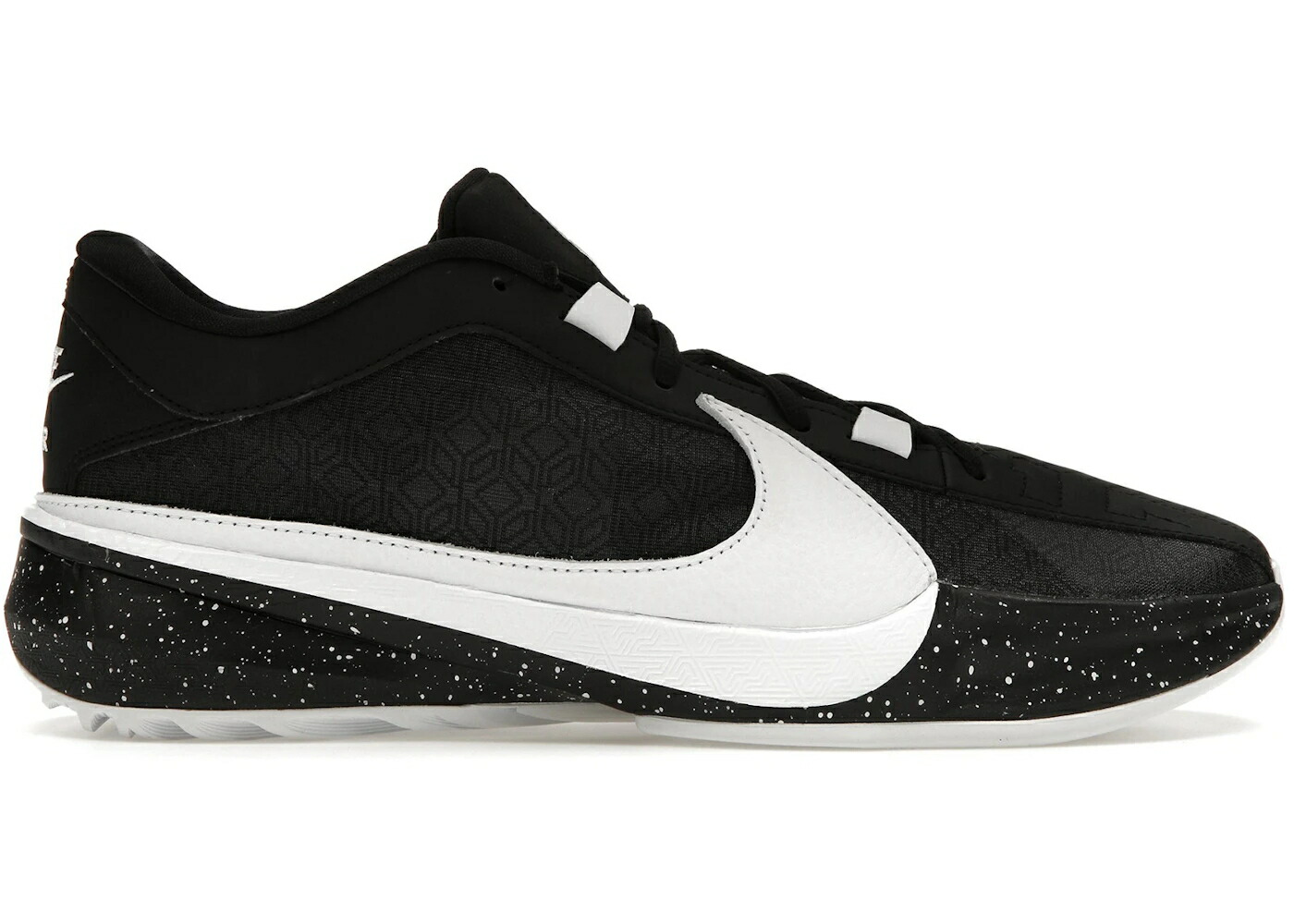 ナイキ ズーム 黒色 ブラック 白色 ホワイト ピュア プラチナム ズームフリーク スニーカー メンズ NIKE ZOOM FREAK 5 WORKING MAN / BLACK WHITE PURE PLATINUM