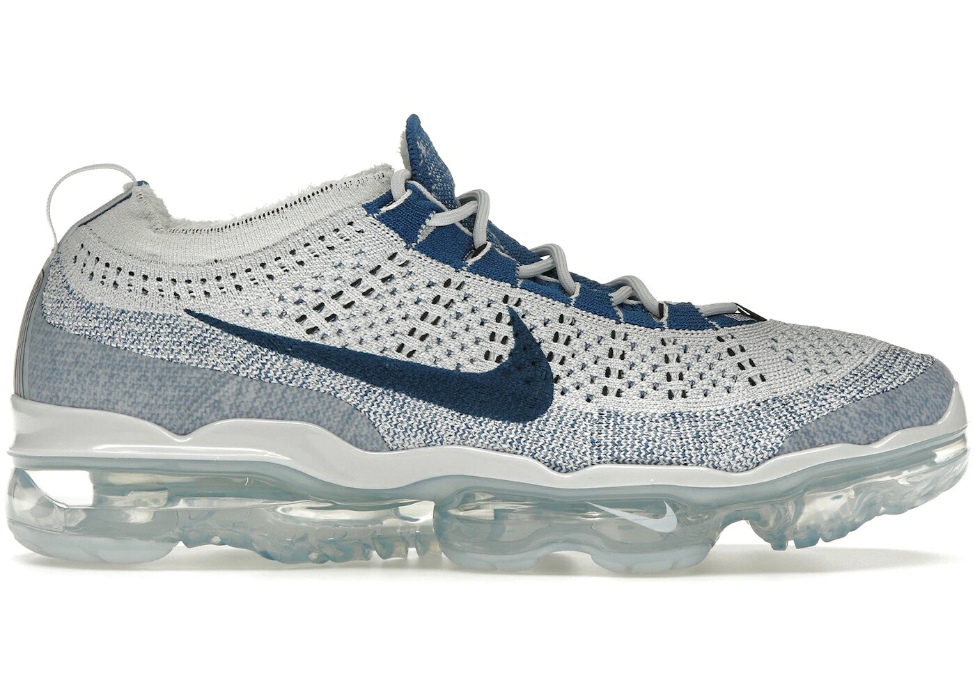 ナイキ 飛球編み物 純然たる プラチナム 青味 青み エアヴェイパーマックス スニーカー メンズ NIKE AIR VAPORMAX 2023 FLYKNIT PURE PLATINUM GLACIER BLUE / PURE PLATINUM PURE PLATINUM