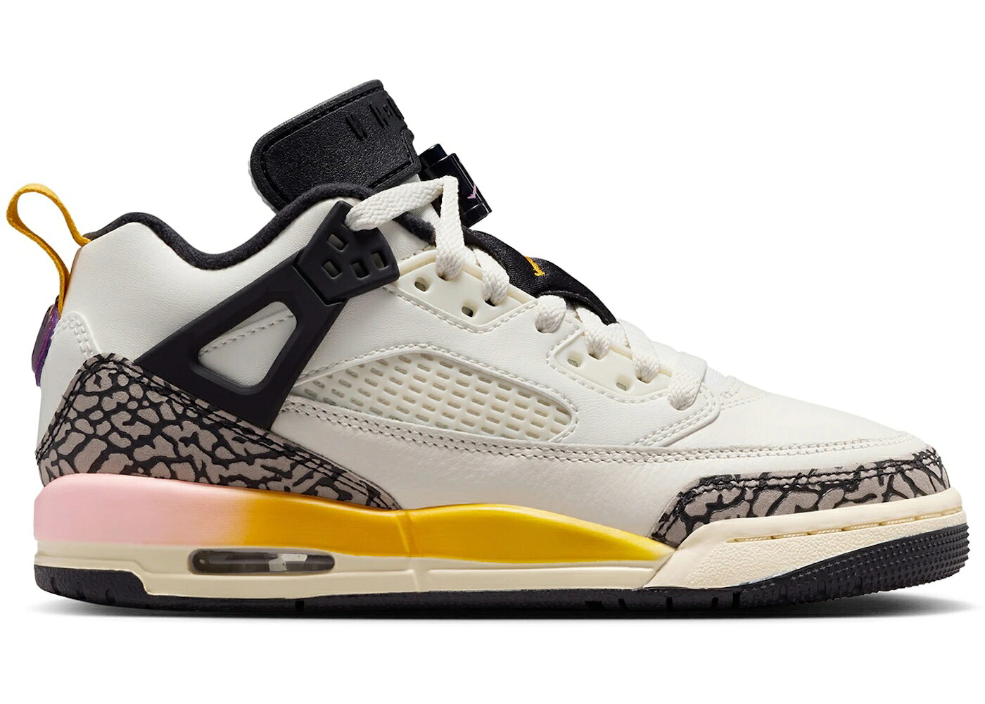 ナイキ ジョーダン 薄墨色 薄墨色 御坊っちゃん キッズ JORDAN SPIZIKE LOW RARE AIR (GS) / SAIL OIL GREY MUSLIN DARK SULFUR もの言う花 マタニティ スニーカー