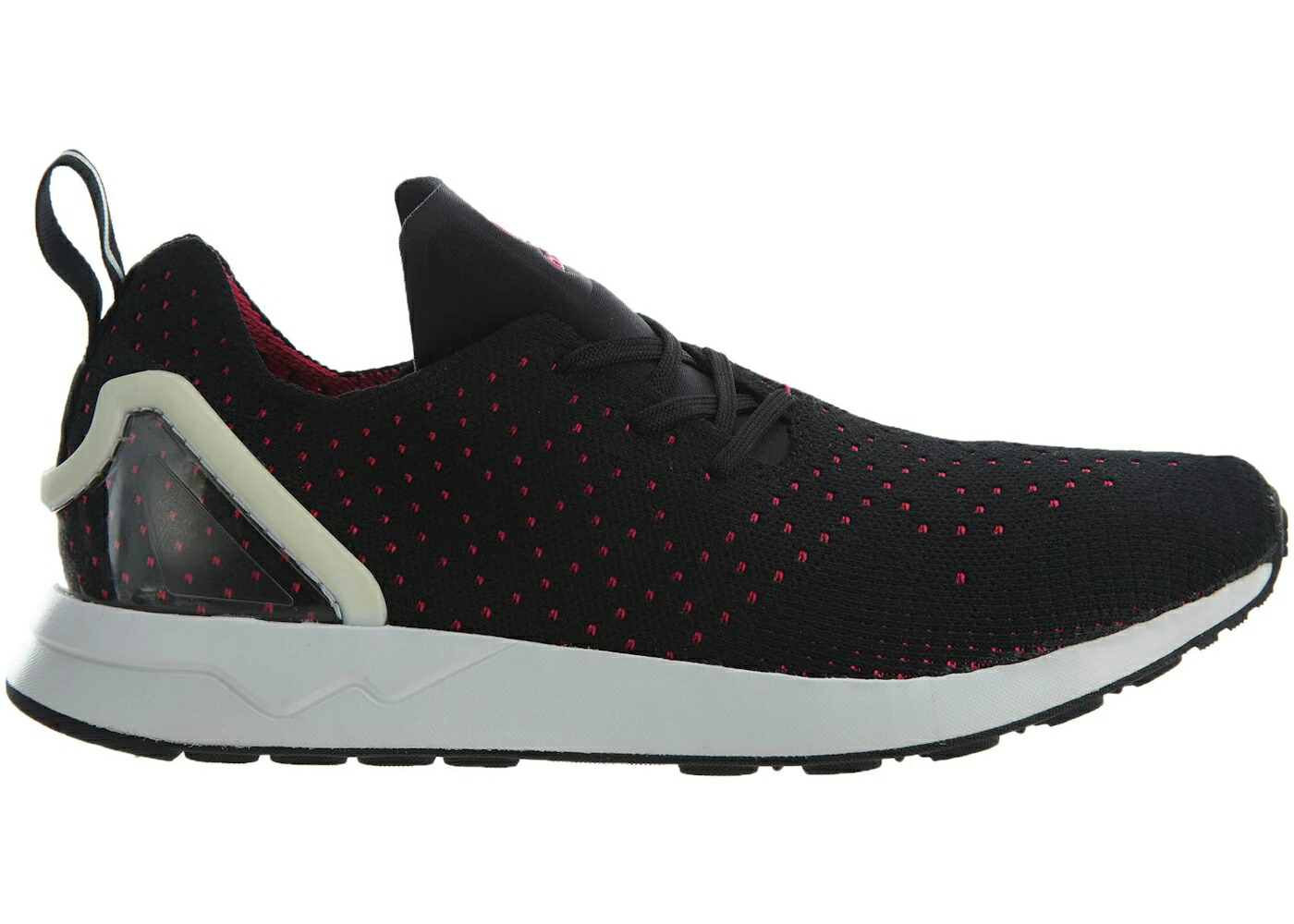 アディダス 黒色 ブラック ショック ピンク 白色 ホワイト スニーカー メンズ ADIDAS ZX FLUX ADV ASYM PK BLACK SHOCK PINK-WHITE / BLACK SHOCK PINK WHITE