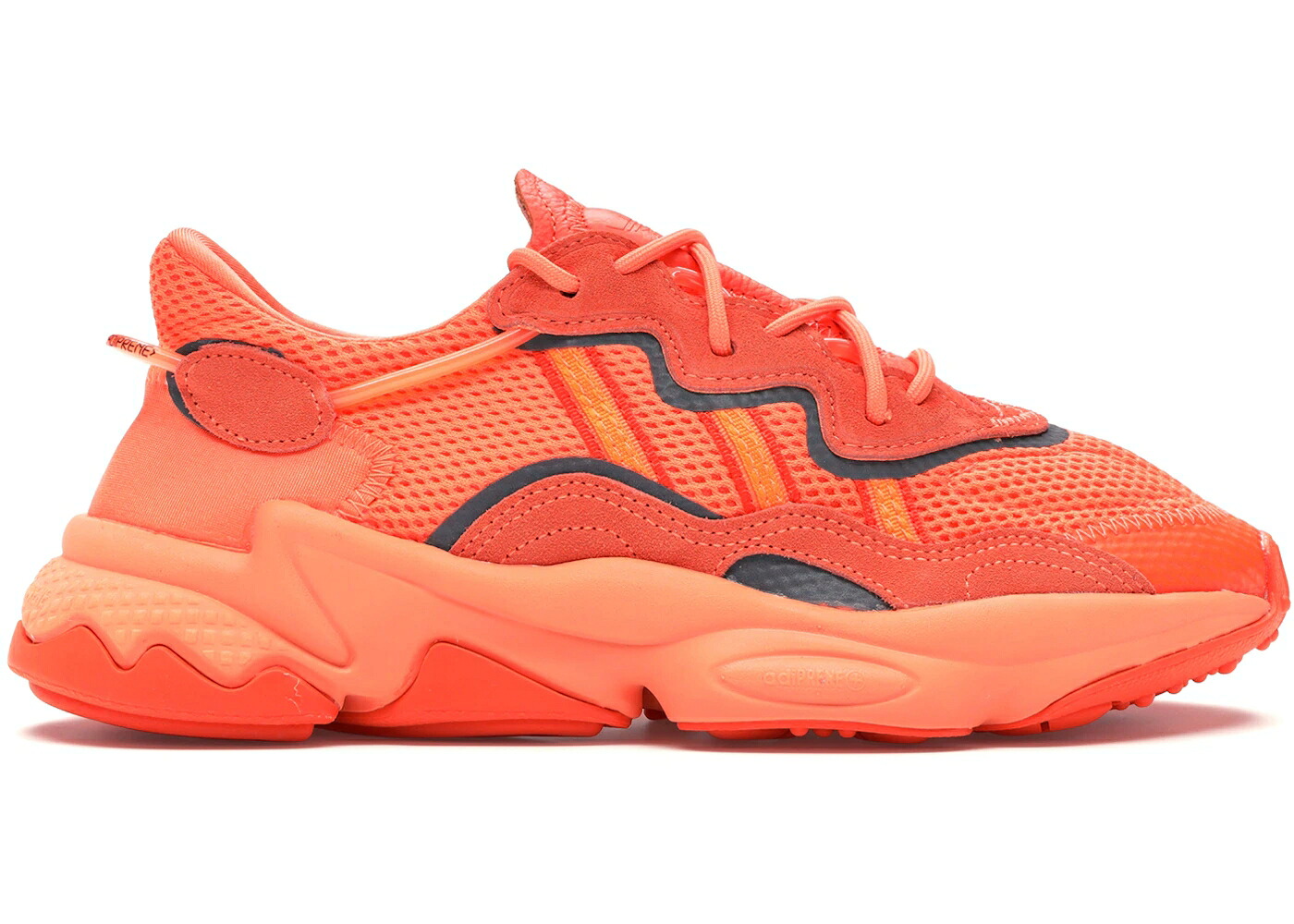 アディダス 橙 オレンジ ジュニア キッズ ADIDAS OZWEEGO ORANGE (YOUTH) / HI RES CORAL SEMI CORAL SOLAR ベビー マタニティ スニーカー