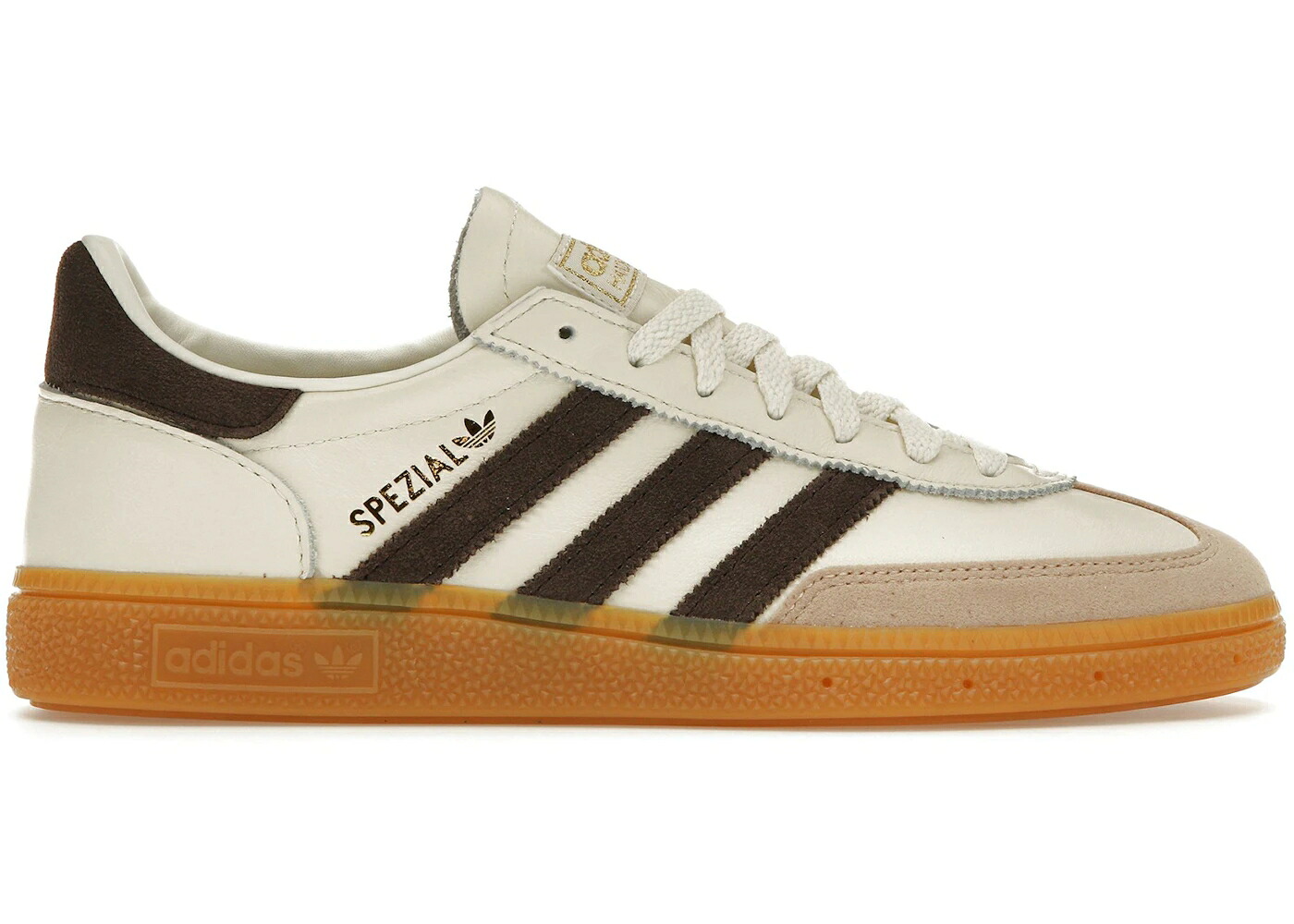 アディダス ハンドボール スペシアル 象牙色 赤銅色 赤銅色 白いこと 白いこと スニーカー メンズ ADIDAS HANDBALL SPEZIAL OFF-WHITE DARK BROWN / OFF WHITE DARK BROWN GUM