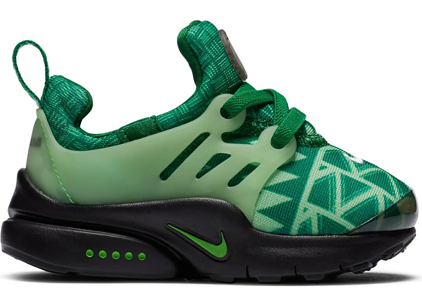 ナイキ プレスト 緑 緑であること ストライク 黒いこと 黒いこと エア湖 お坊っちゃん キッズ NIKE AIR PRESTO NAIJA (TD) / PINE GREEN GREEN STRIKE BLACK