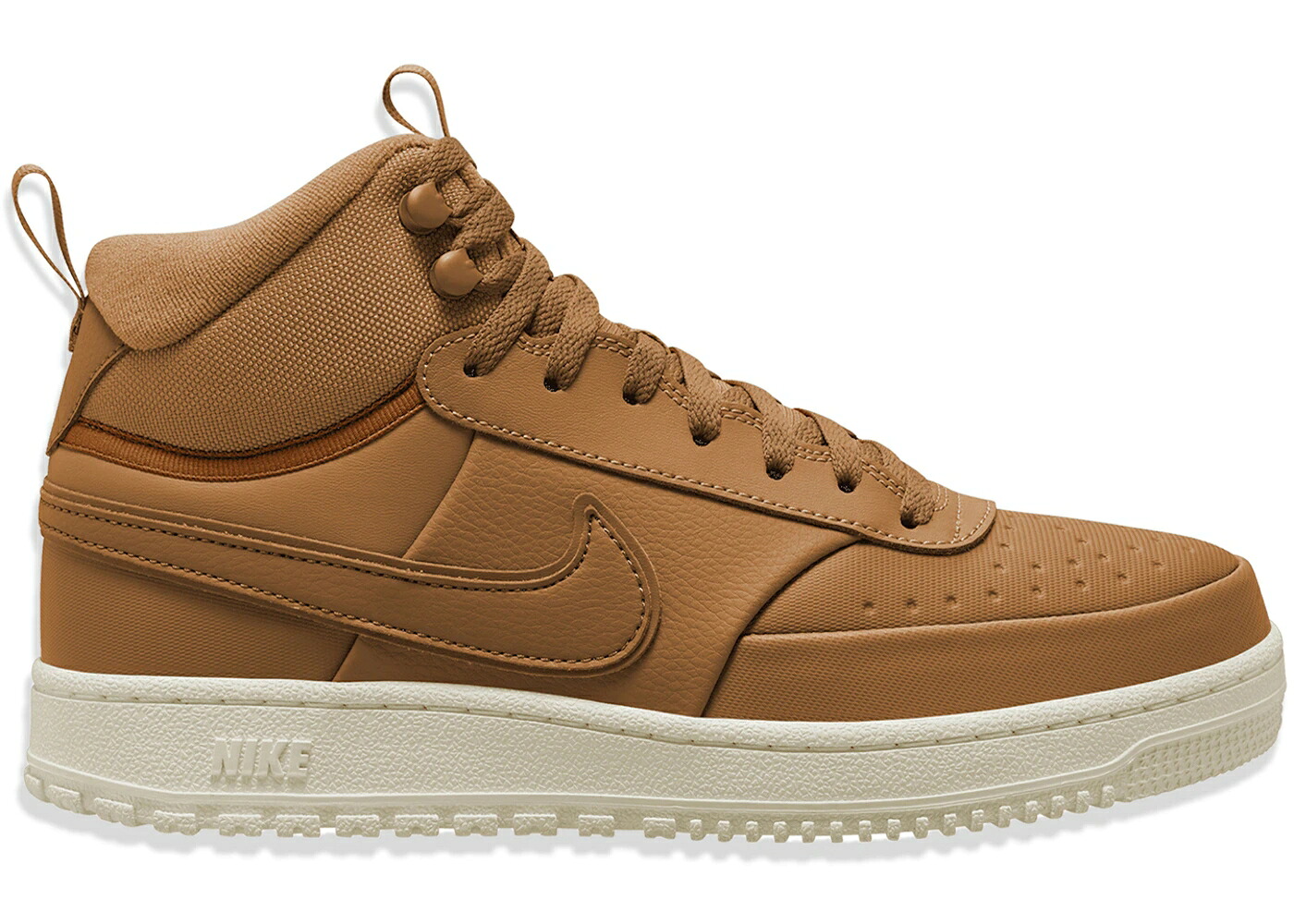 ナイキ 厚地の外套 ミッド 冬期 ゴールド スニーカー メンズ NIKE COURT VISION MID WINTER ELEMENTAL GOLD / ELEMENTAL GOLD SAIL DESERT OCHRE