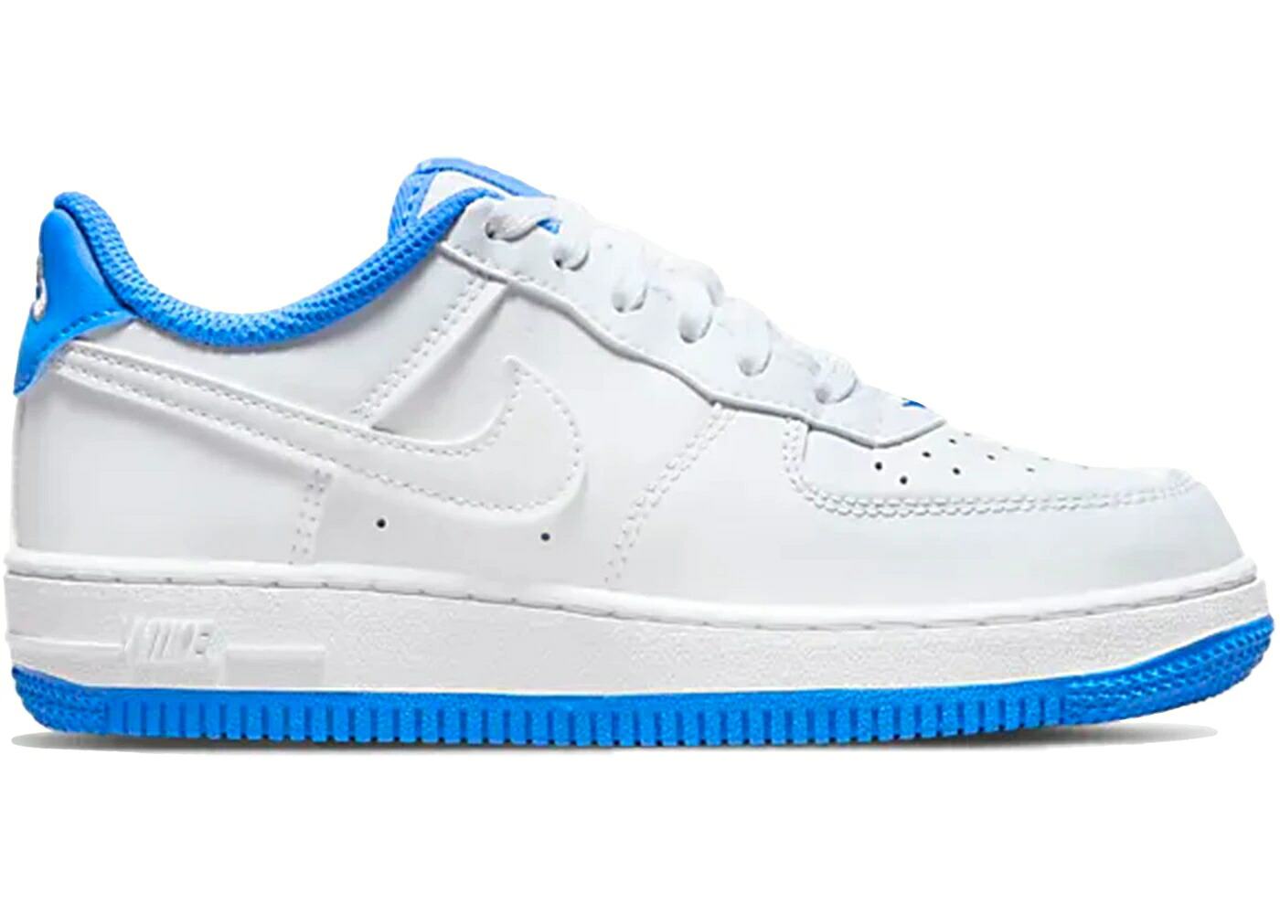 ナイキ 白色 ホワイト 青色 ブルー エアフォース '07 ジュニア キッズ NIKE AIR FORCE 1 LOW WHITE LIGHT PHOTO BLUE (PS) / WHITE LIGHT PHOTO BLUE WHITE ベビー マタニティ スニーカー 17,520円