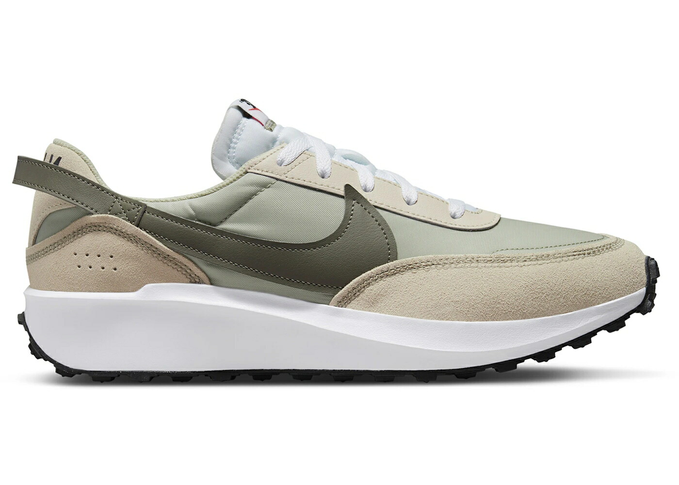 ナイキ ワッフル 白色 ホワイト オリーブ スニーカー メンズ NIKE WAFFLE DEBUT LIGHT STONE RATTAN WHITE MATTE OLIVE / LIGHT STONE RATTAN WHITE MATTE