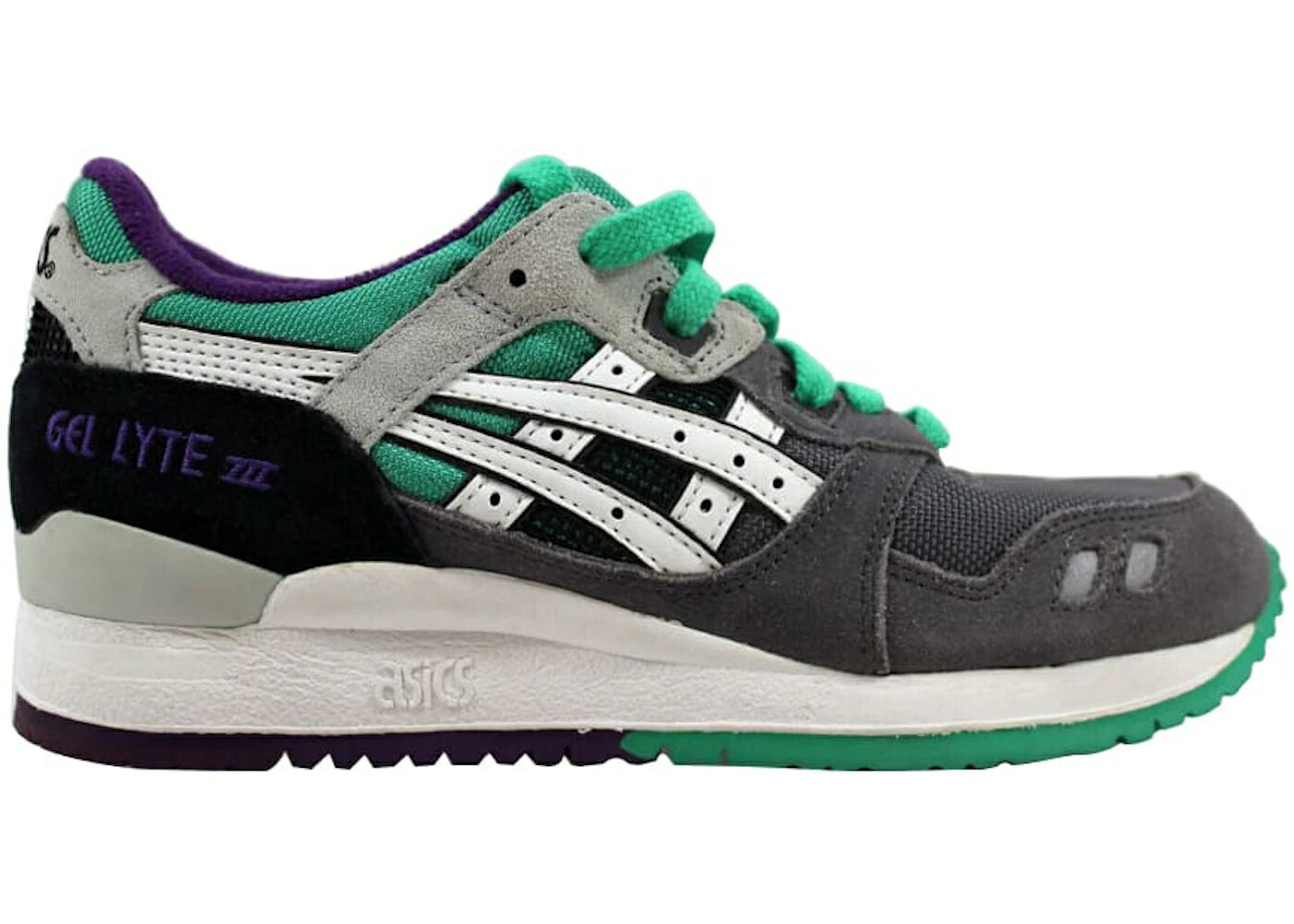 アシックス 先だつもの点火装置 薄墨色 薄墨色 白いこと 白いこと スニーカー メンズ ASICS GEL-LYTE III GRAPE / GREY WHITE