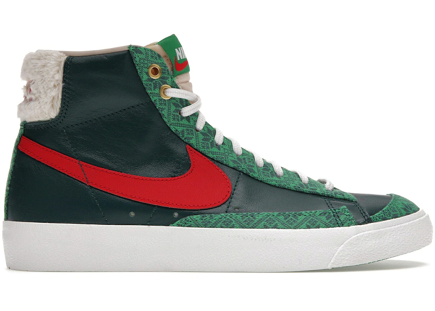 ナイキ ブレイザー ミッド ビンテージ ヴィンテージ クリスマス 赤 レッド スニーカー メンズ NIKE BLAZER MID 77 VINTAGE NORDIC CHRISTMAS (2020) / DARK ATOMIC TEAL UNIVERSITY RED|スニケス