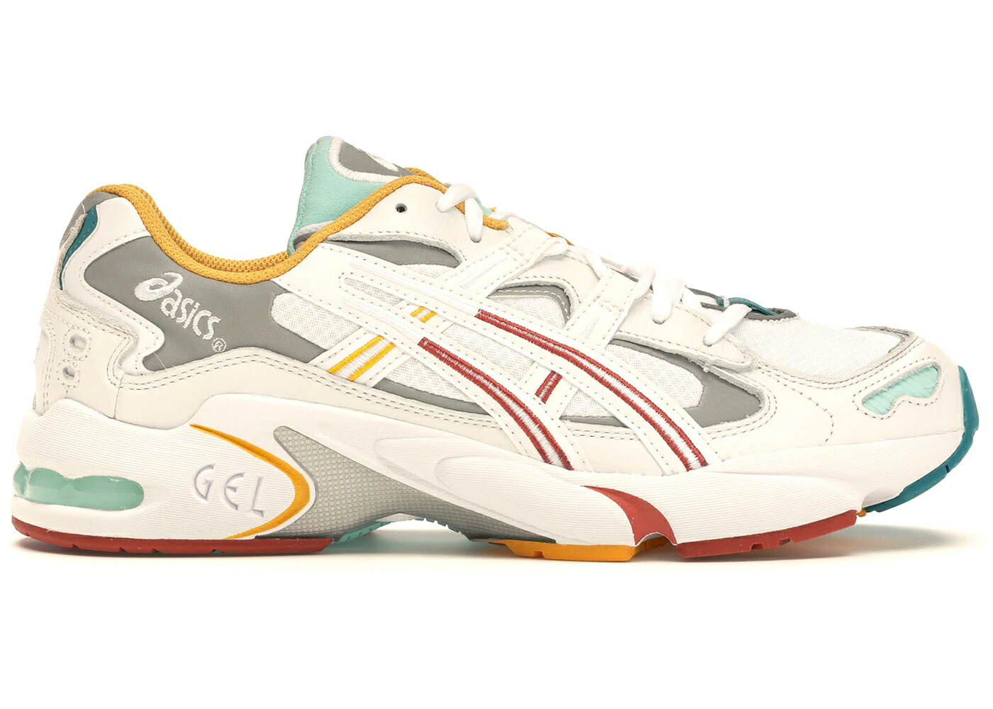 アシックス 白いこと 白いこと 赤 赤いこと ゴールド スニーカー メンズ ASICS GEL-KAYANO 5 RONNIE FIEG OASIS / WHITE RED GOLD メンズ靴-スニーカー-靴