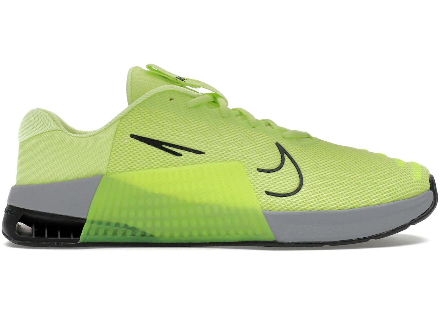 ナイキ 薄墨色 シメント スニーカー メンズ NIKE METCON 9 LIGHT LEMON VOLT / LIGHT LEMON TWIST VOLT CEMENT