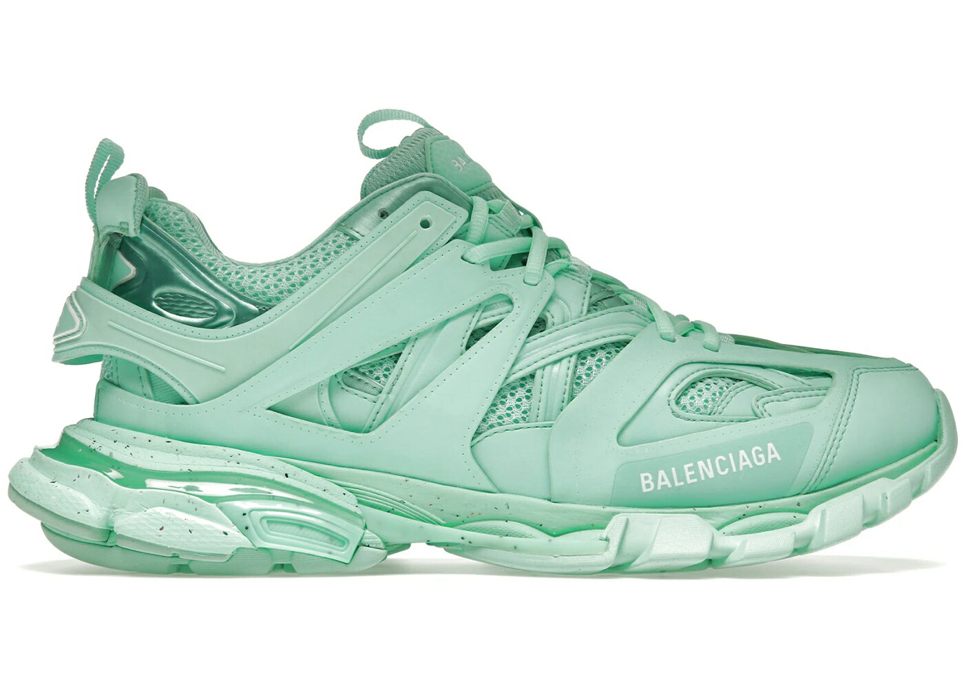 バレンシアガ 貨物自動車 緑 緑であること スニーカー メンズ BALENCIAGA TRACK RECYCLED GREEN /