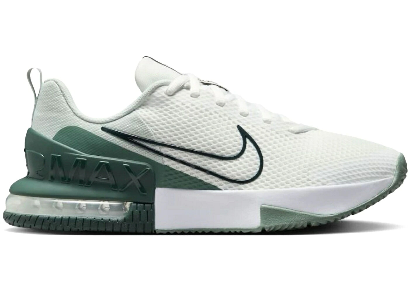 ナイキ マックス アルファ トレーナー 白色 ホワイト 銀色 シルバー エアマックス スニーカー メンズ NIKE AIR MAX ALPHA TRAINER 6 WHITE LIGHT SILVER SEAWEED / SUMMIT WHITE LIGHT SILVER