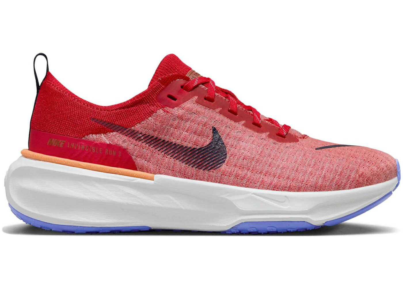 ナイキ ラン 赤 レッド 青色 ブルー スニーカー メンズ NIKE ZOOMX INVINCIBLE RUN 3 UNIVERSITY RED BLUE JOY / UNIVERSITY RED BLUE JOY RUGGED
