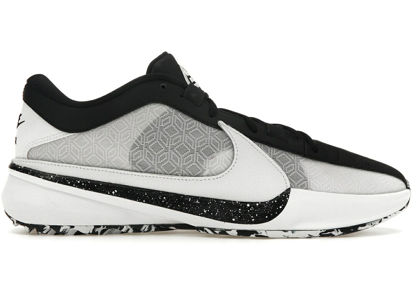 ナイキ 望遠レンズ 白いこと 白いこと 黒いこと 黒いこと 望遠レンズフリーク スニーカー メンズ NIKE ZOOM FREAK 5 OREO / WHITE WHITE BLACK
