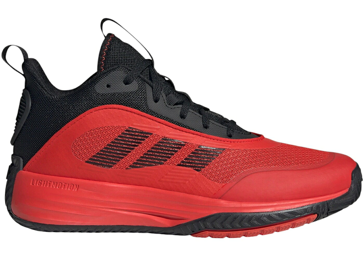 アディダス ゲーム コア 黒色 ブラック 赤 レッド スニーカー メンズ ADIDAS OWN THE GAME 3 CORE BLACK RED / CORE BLACK RED RED｜スニケス