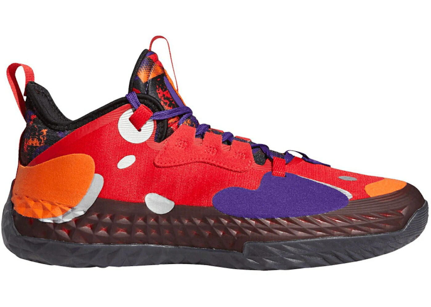 アディダス ハーデン 中核グループ 黒いこと 黒いこと 橙 オレンジ色 VOL. スニーカー メンズ ADIDAS HARDEN 5 FUTURENATURAL CHINESE NEW YEAR / SCARLET CORE BLACK ORANGE
