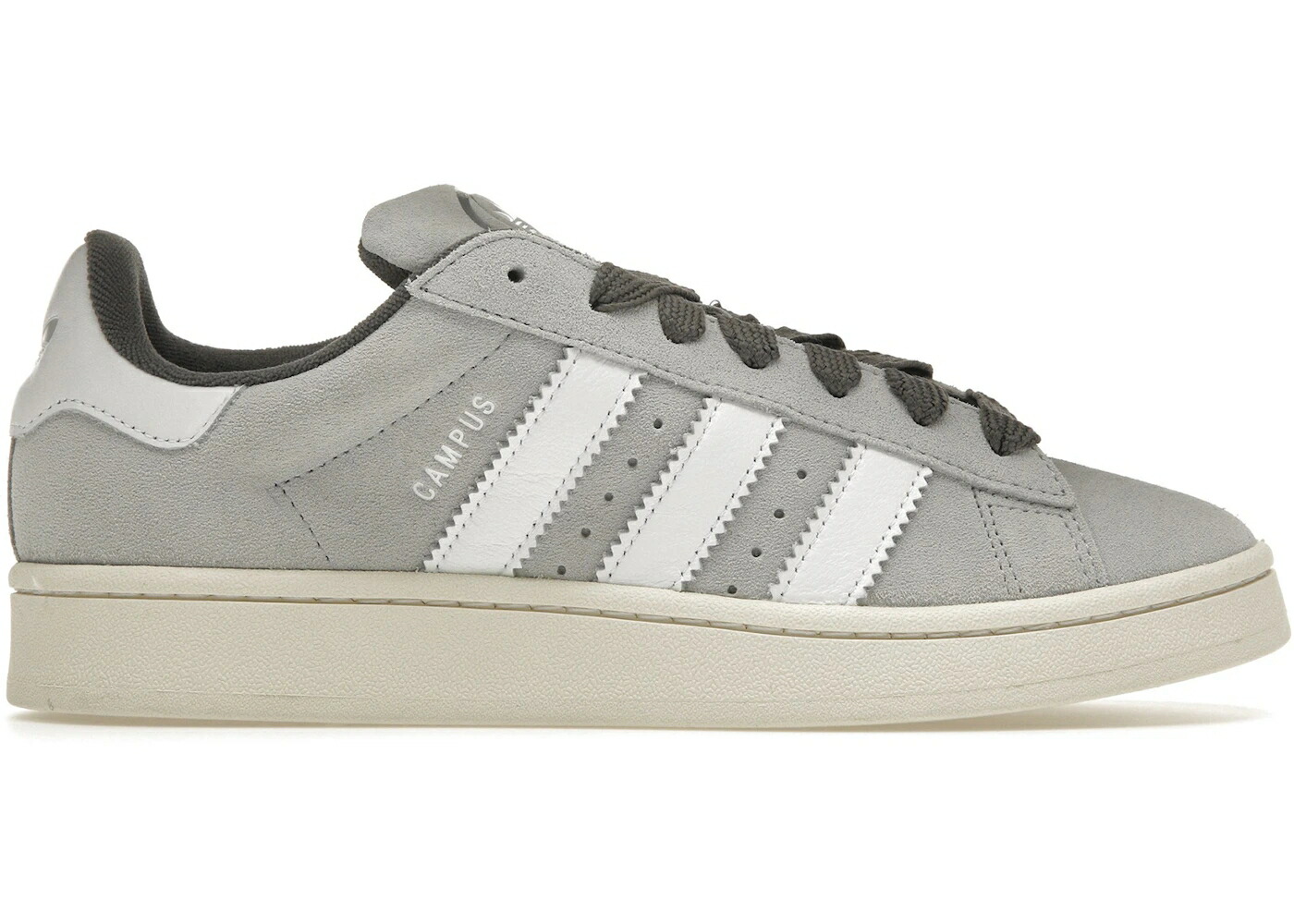 アディダス 構内 薄墨色 薄墨色 白いこと 白いこと スニーカー メンズ ADIDAS CAMPUS 00S GREY / GREY ONE CRYSTAL WHITE GREY
