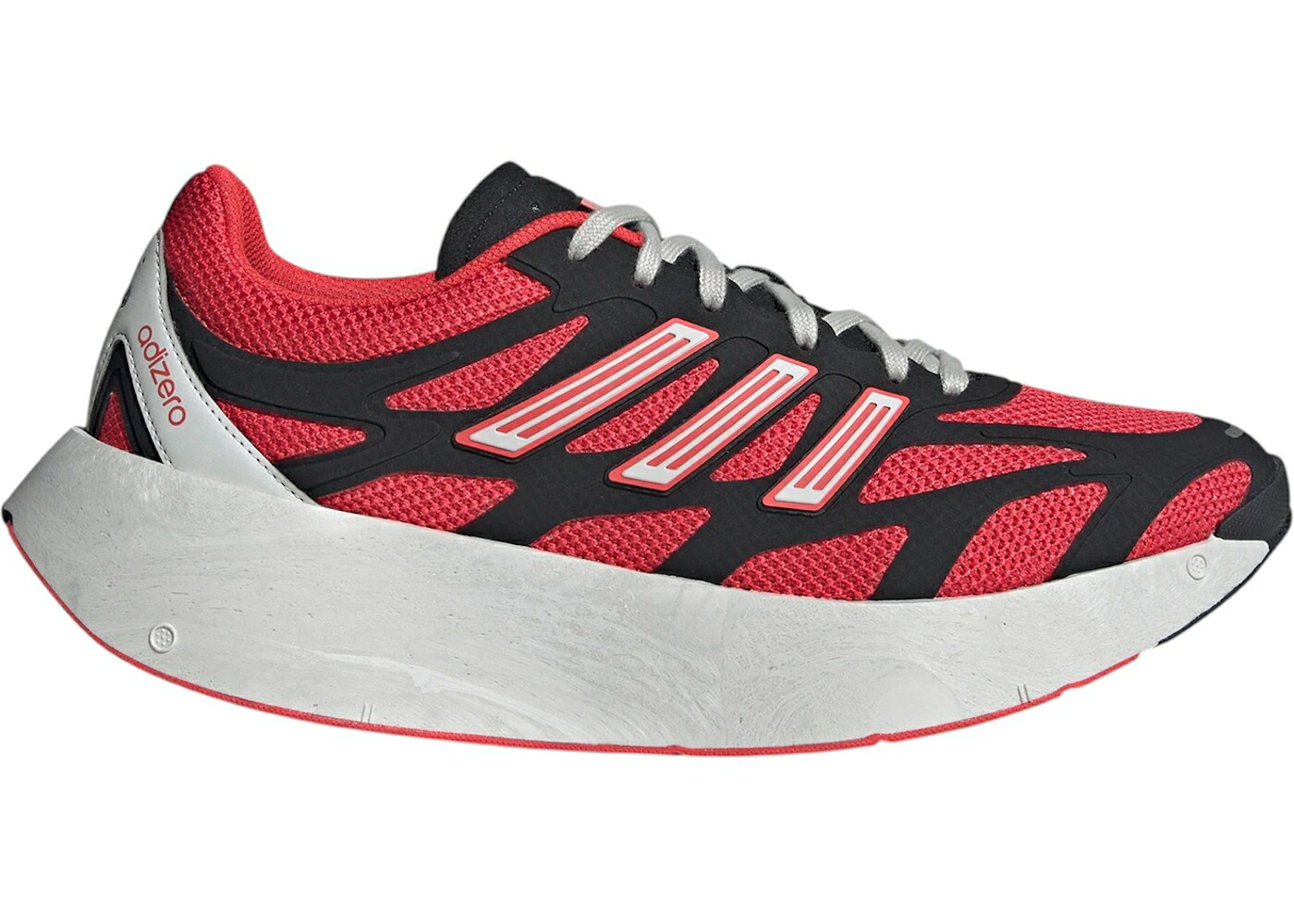 アディダス アディゼロ 黒色 ブラック 赤 レッド 灰色 グレー コア スニーカー メンズ ADIDAS ADIZERO ARUKU BLACK SEMI LUCID RED GREY / CORE BLACK SEMI LUCID RED GREY