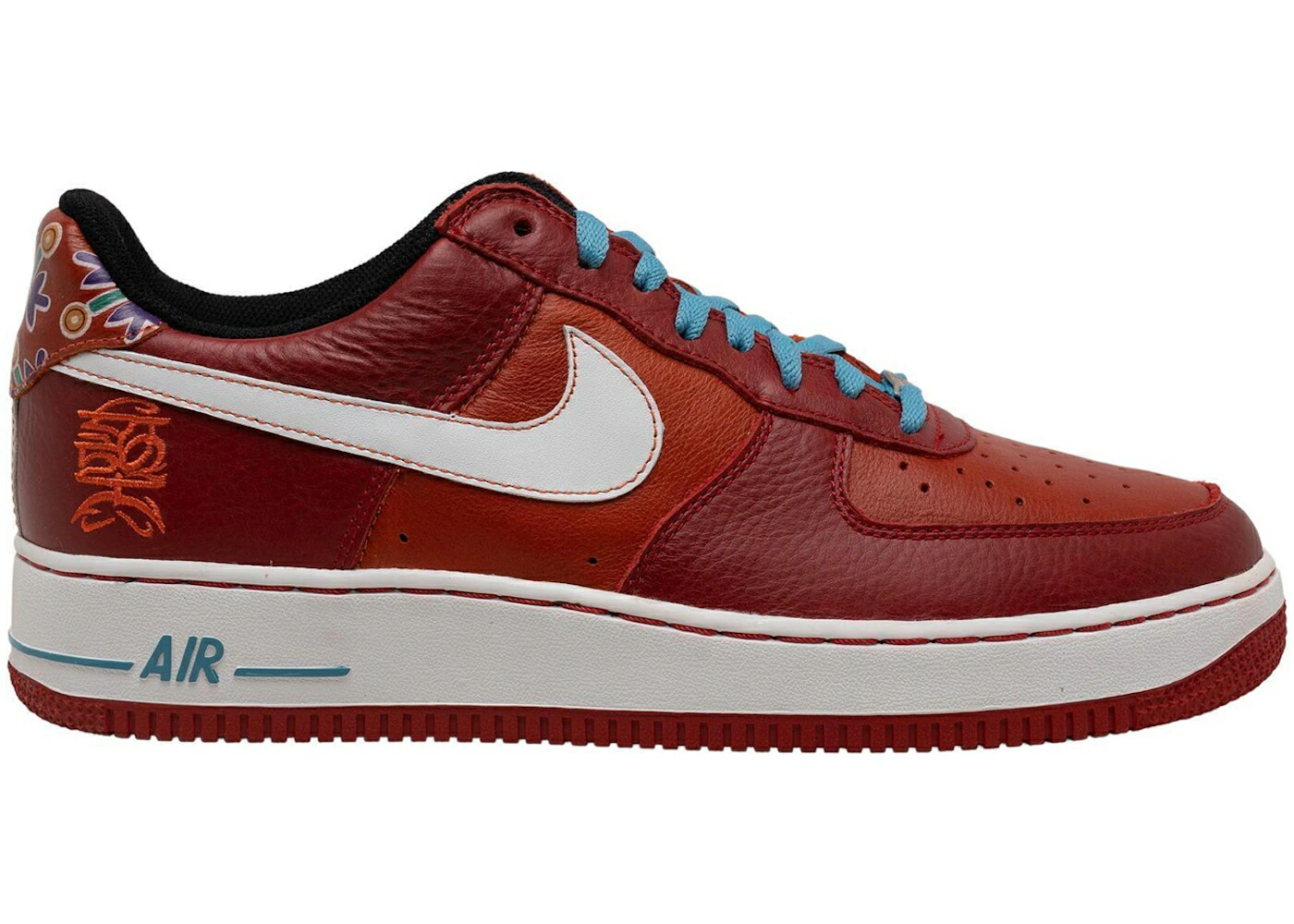 ナイキ プレミアム 赤 レッド 白色 ホワイト 橙 オレンジ エアフォース スニーカー メンズ NIKE AIR FORCE 1 LOW PREMIUM YEAR OF THE DOG / VARSITY RED WHITE ORANGE BLAZE