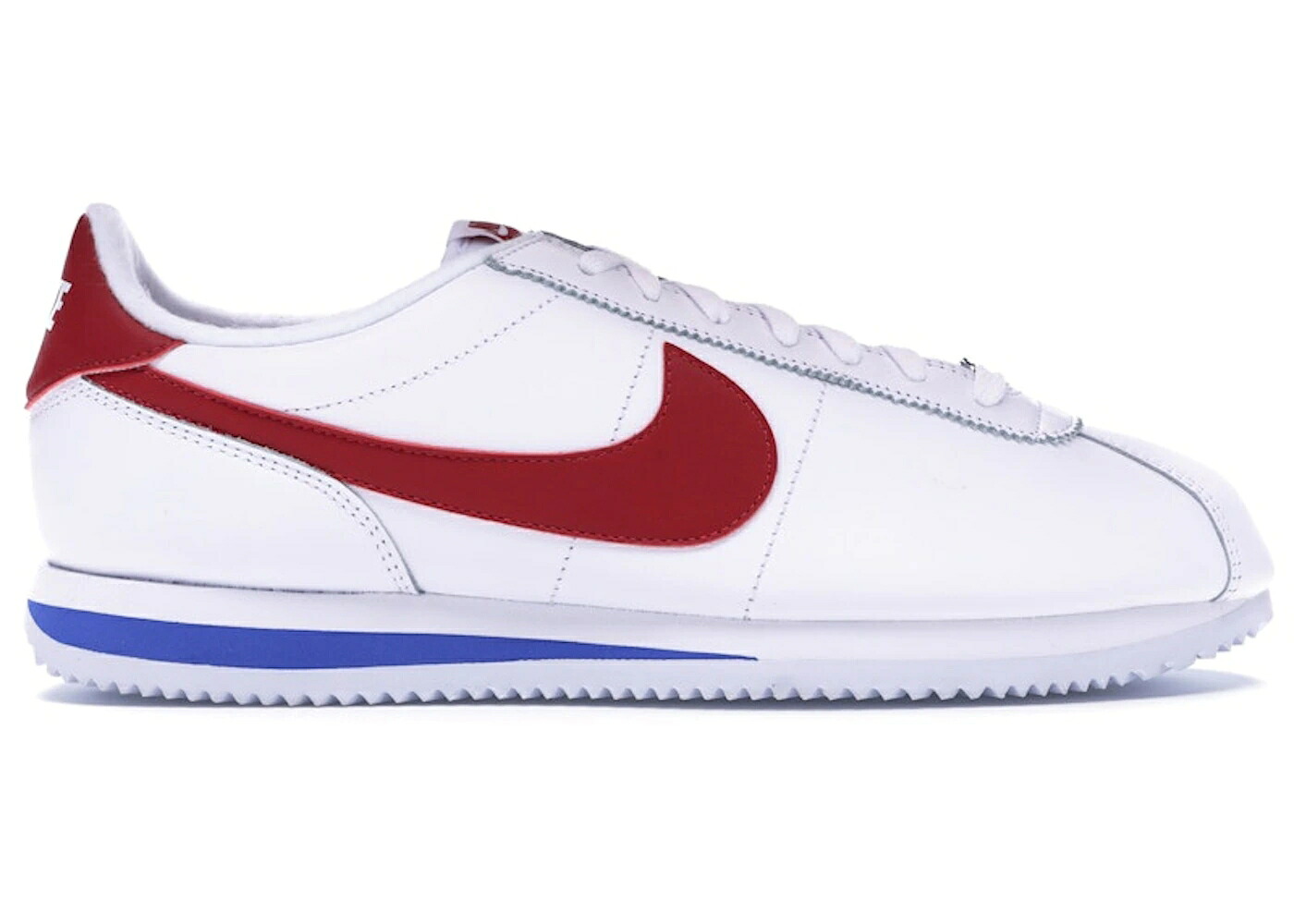 ナイキ コルテッツ なめし革 白いこと 白いこと 赤 赤いこと スニーカー メンズ NIKE CORTEZ ベーシック LEATHER FORREST GUMP (2017) / WHITE VARSITY RED VARSITY ROYAL