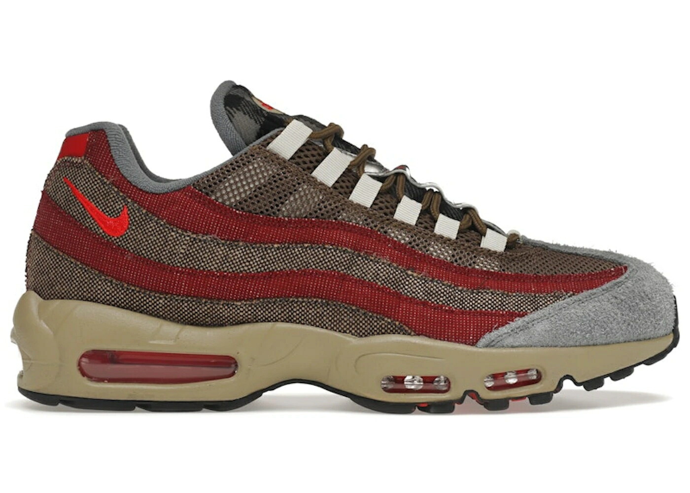 ナイキ マックス 茶色 ブラウン 赤 レッド チーム エアマックス スニーカー メンズ NIKE AIR MAX 95 FREDDY KRUEGER / VELVET BROWN UNIVERSITY RED TEAM