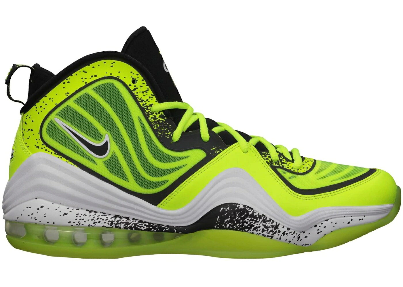 ナイキ ペニー 黒いこと 黒いこと 白いこと 白いこと スニーカー メンズ NIKE PENNY V HIGHLIGHTER / VOLT BLACK WHITE