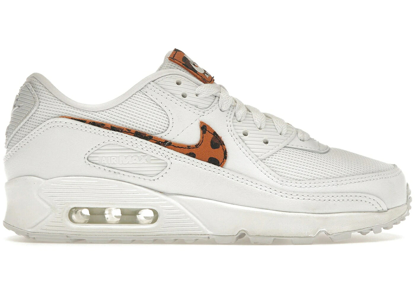 ナイキ マックス ヒョウ柄 レオパード 白色 ホワイト エアマックス WOMEN'S スニーカー レディース NIKE AIR MAX 90 LEOPARD (WOMEN'S) / WHITE WHITE WHITE｜スニケス
