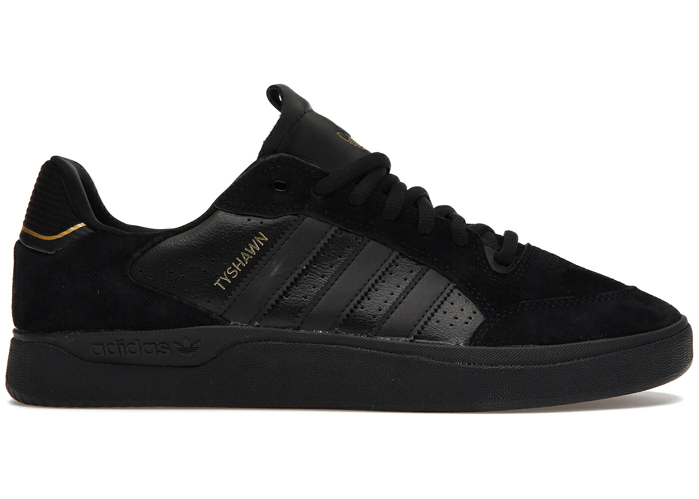 アディダス 黒いこと 黒いこと ゴールド 中核グループ スニーカー メンズ ADIDAS TYSHAWN LOW BLACK GOLD METALLIC / CORE BLACK CORE BLACK GOLD