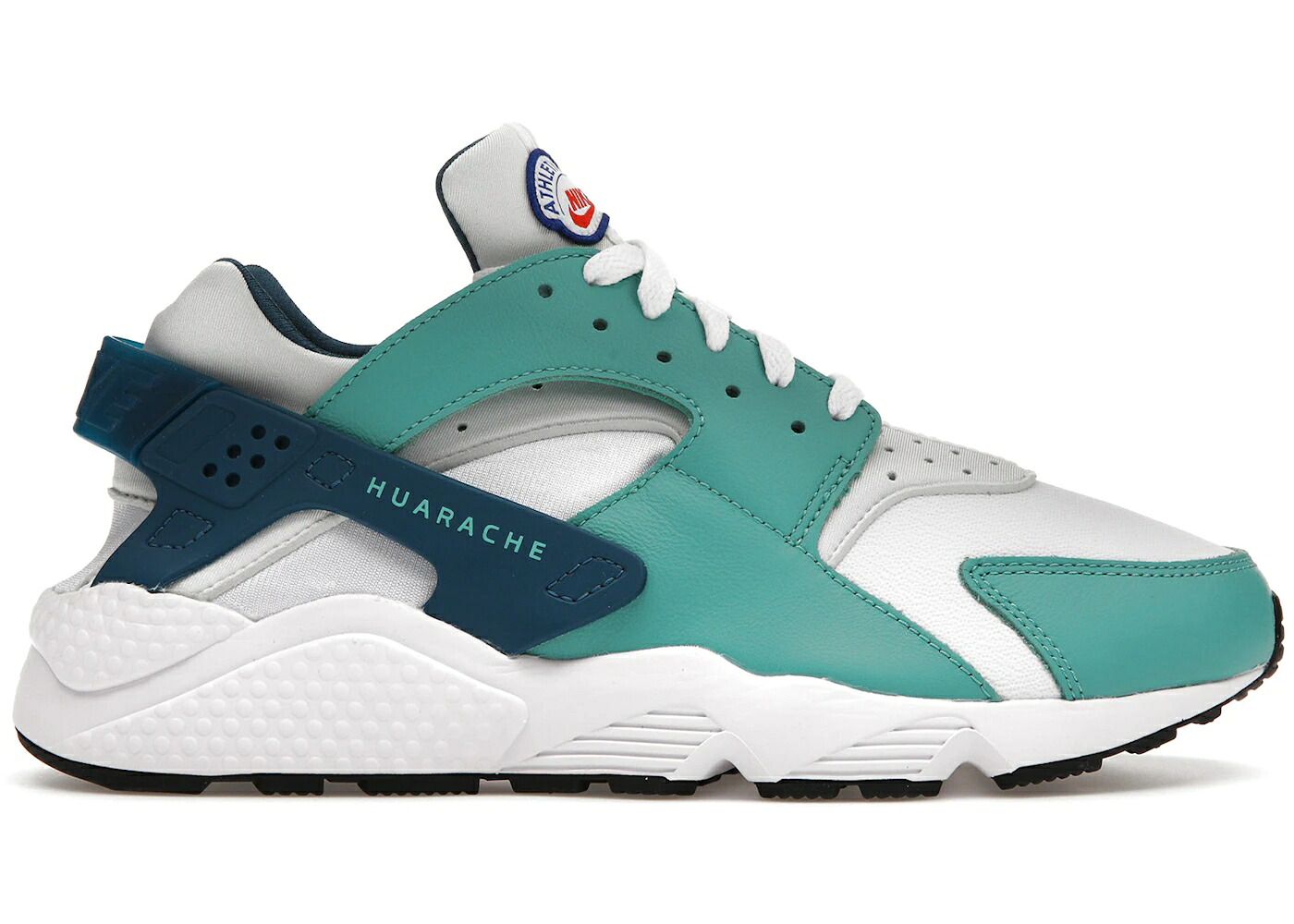 ナイキ ハラチ クラブ 白色 ホワイト スニーカー メンズ NIKE AIR HUARACHE ATHLETIC CLUB TURQUOISE / WHITE TURQUOISE TEAL