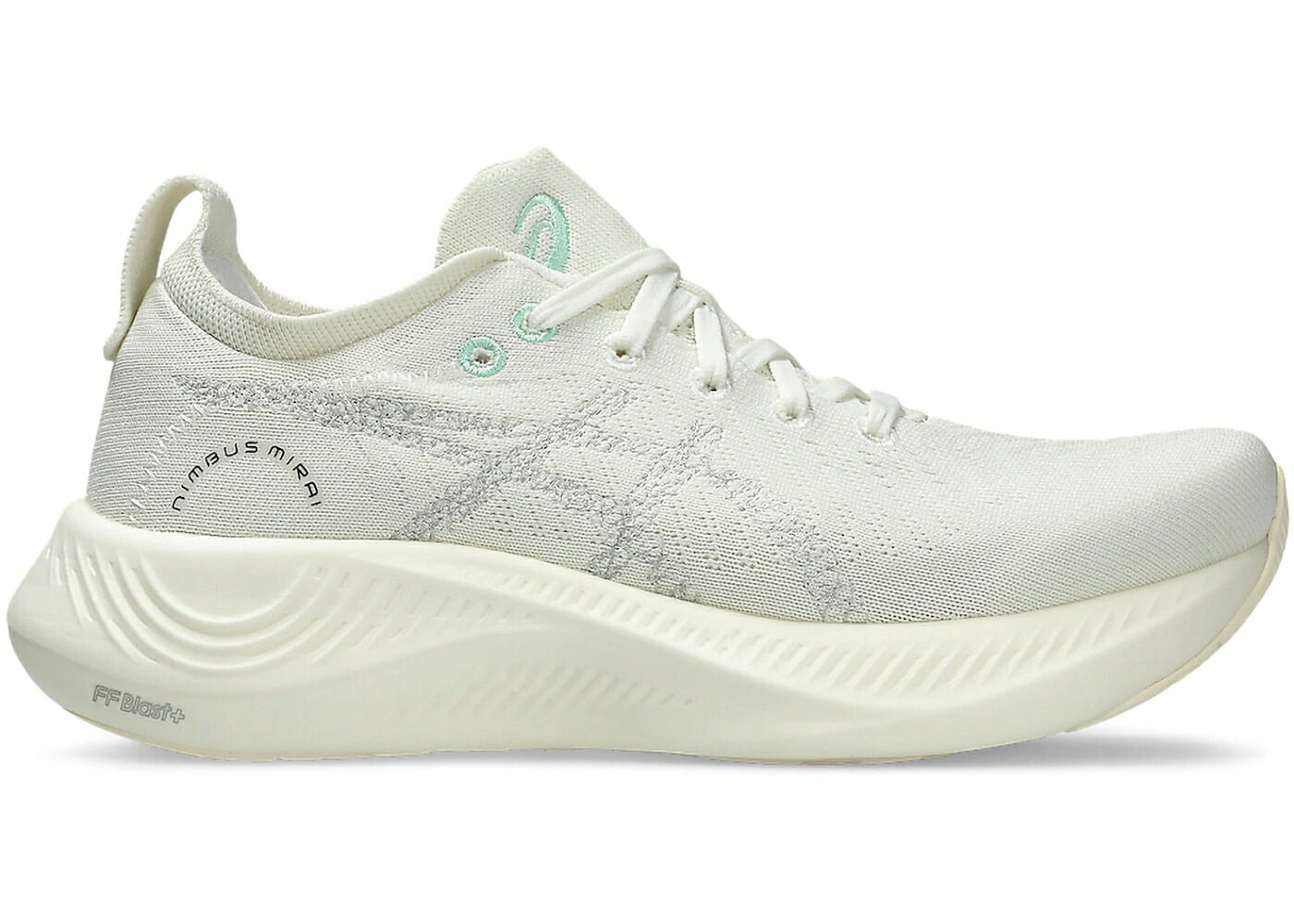 アシックス 白色 ホワイト スニーカー メンズ ASICS NIMBUS MIRAI WHITE / WHITE WHITE 57,090円