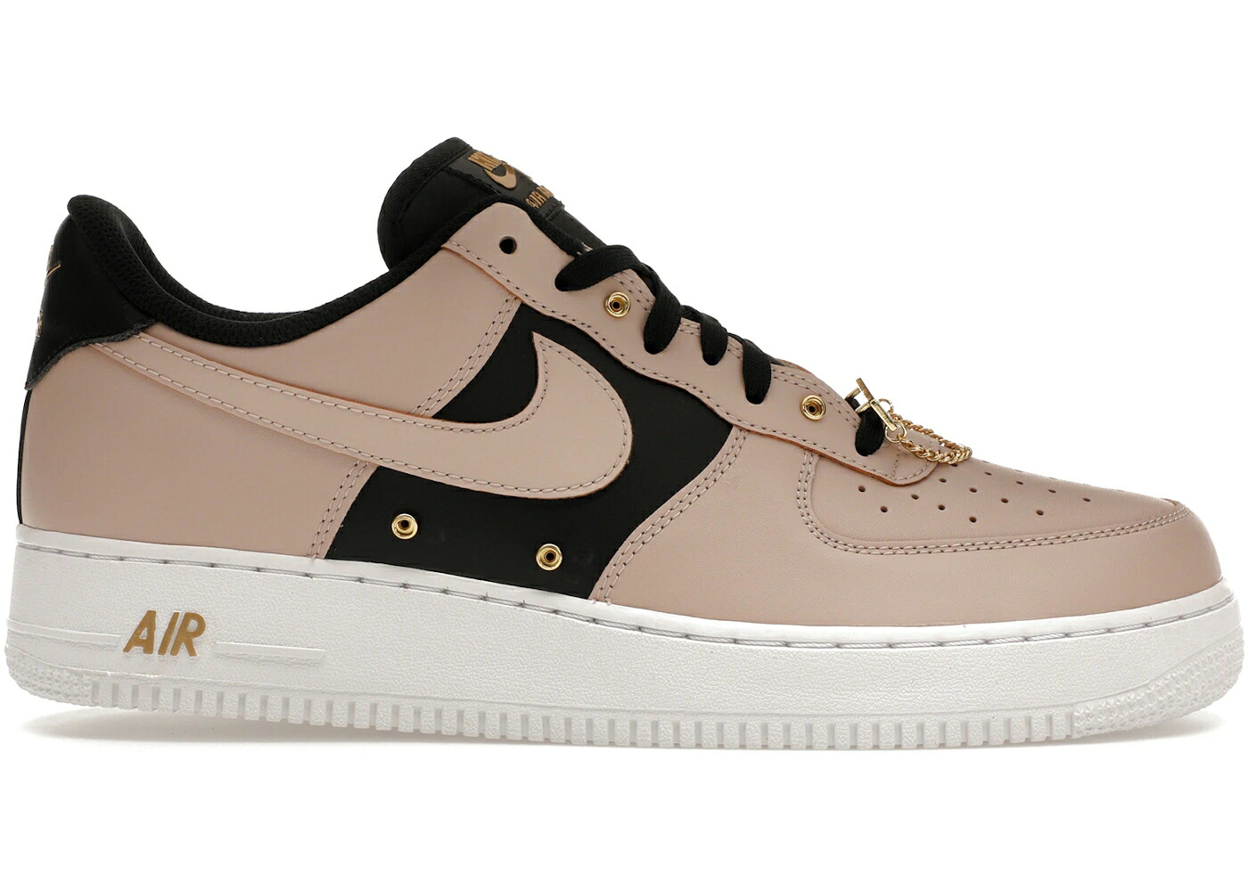 ナイキ ベージュ 黒いこと 黒いこと 白いこと 白いこと 空軍 \u002707 スニーカー メンズ NIKE AIR FORCE 1 LOW PRM PARTICLE BEIGE / PARTICLE BEIGE BLACK WHITE