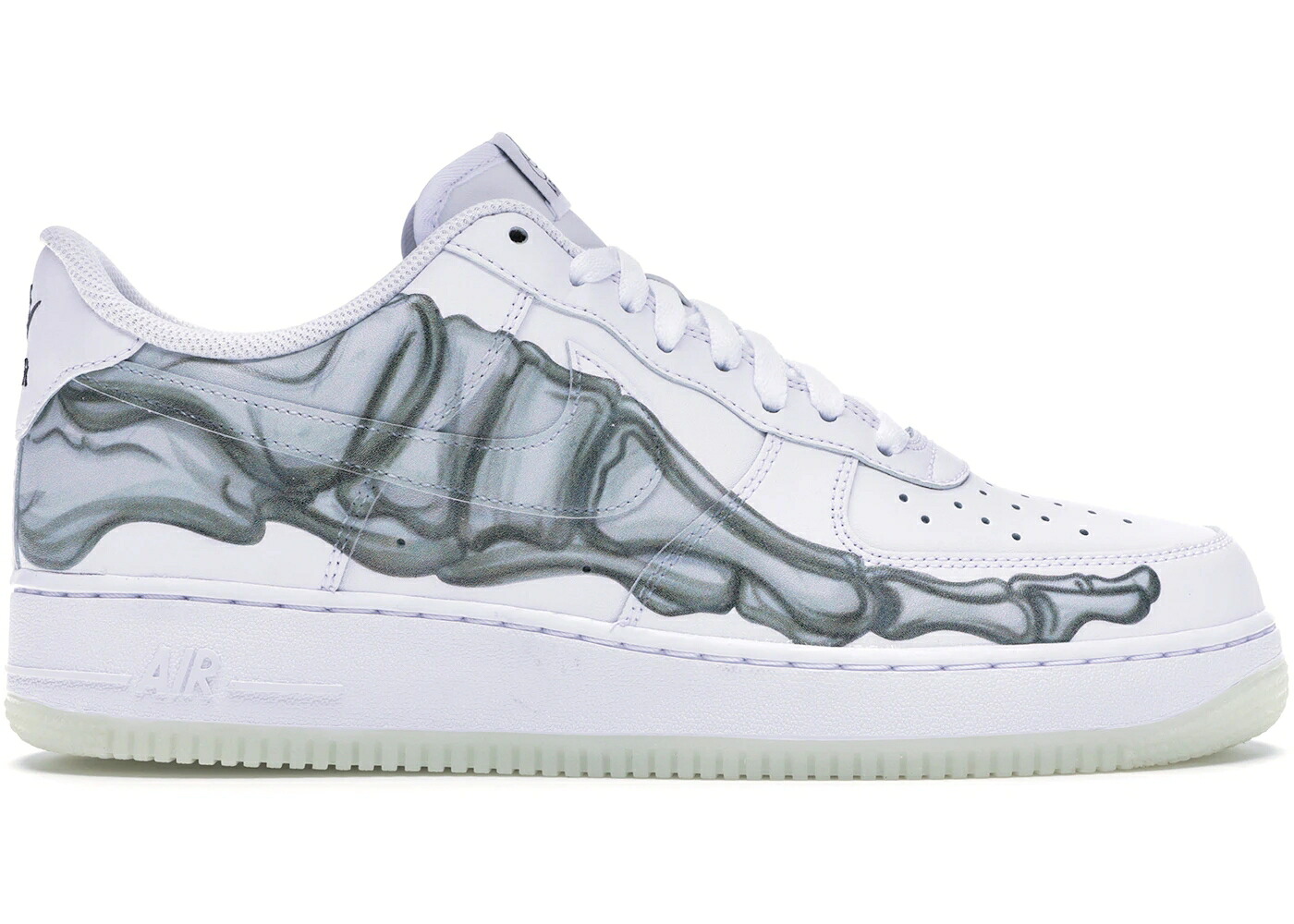 ナイキ 白色 ホワイト エアフォース スニーカー メンズ NIKE AIR FORCE 1 LOW SKELETON HALLOWEEN (2018) / WHITE WHITE WHITE