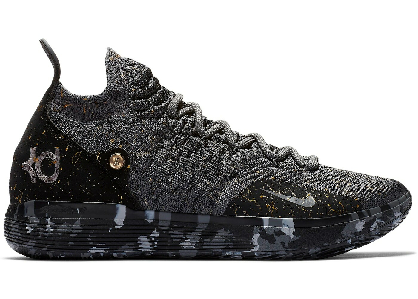 ナイキ ゴールド スニーカー メンズ NIKE KD 11 MULTI-COLOR METALLIC GOLD / MULTI COLOR METALLIC GOLD