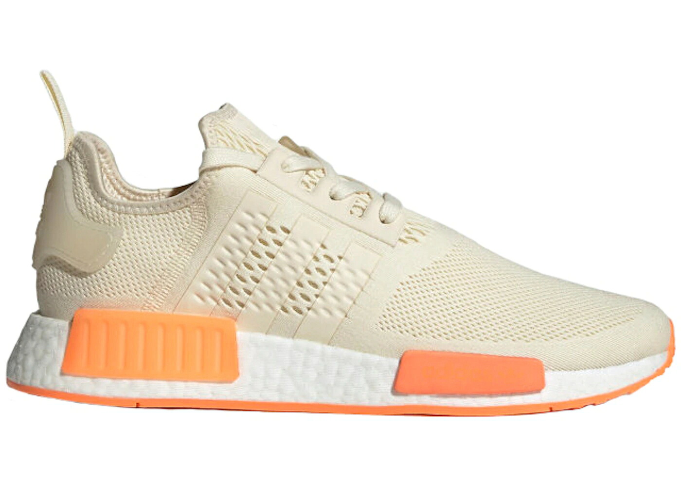 アディダス クリーム 白色 ホワイト 橙 オレンジ スニーカー メンズ ADIDAS NMD R1 CREAM WHITE SCREAMING ORANGE / CREAM WHITE CREAM WHITE
