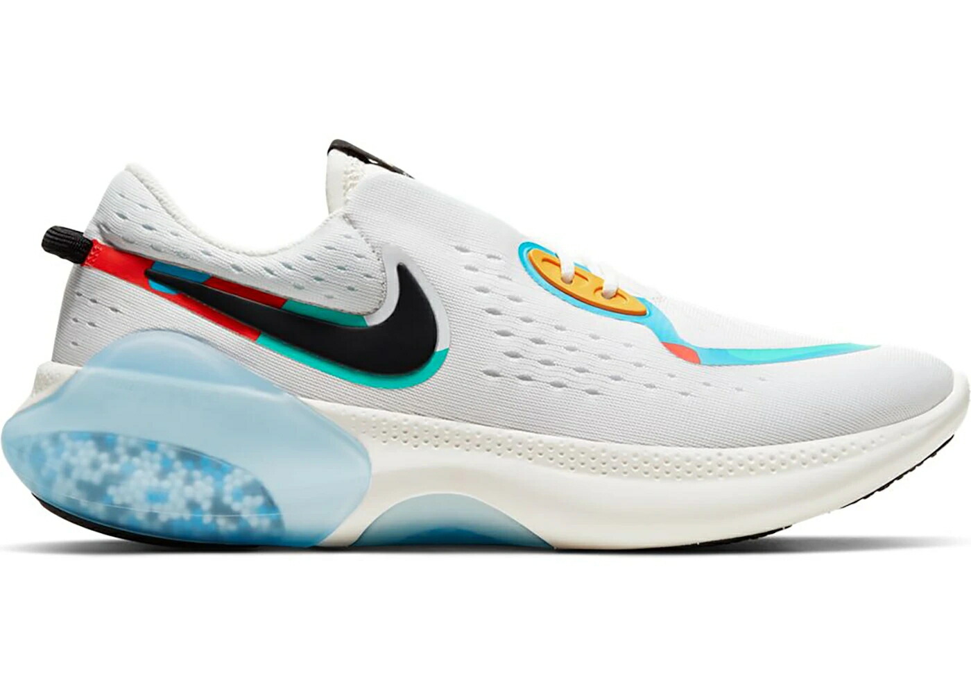 ナイキ デュエル ラン 白色 ホワイト 黒色 ブラック ジョイライド デュアル スニーカー メンズ NIKE JOYRIDE DUAL RUN WHITE BLACK MULTI / SUMMIT WHITE HYPER TURQUOISE