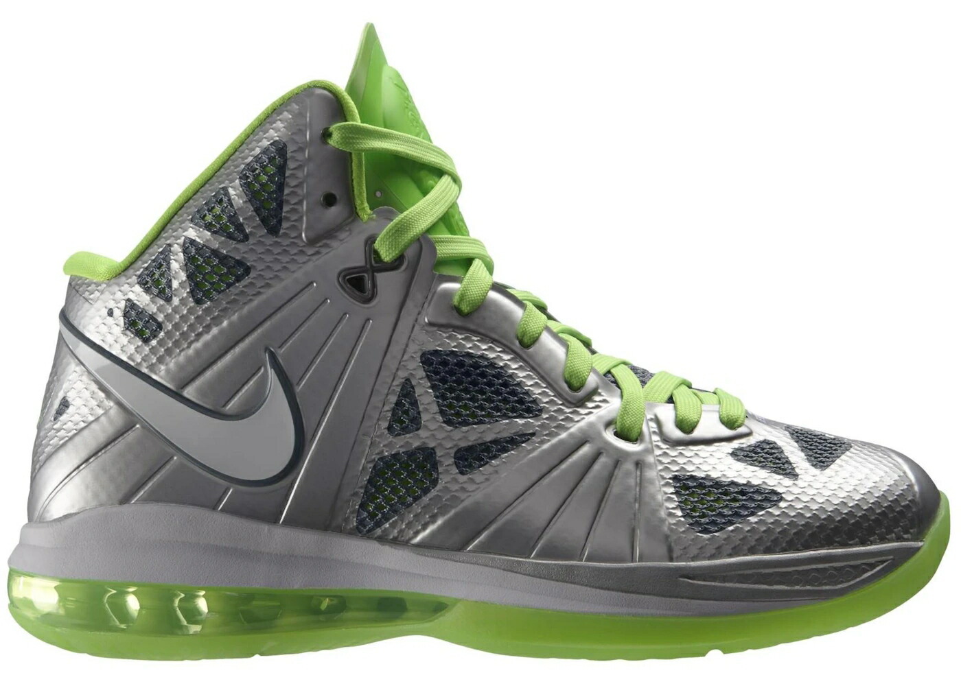 ナイキ レブロン 銀色 シルバー 白色 ホワイト クール 灰色 グレー スニーカー メンズ NIKE LEBRON 8 PS DUNKMAN / METALLIC SILVER WHITE COOL GREY