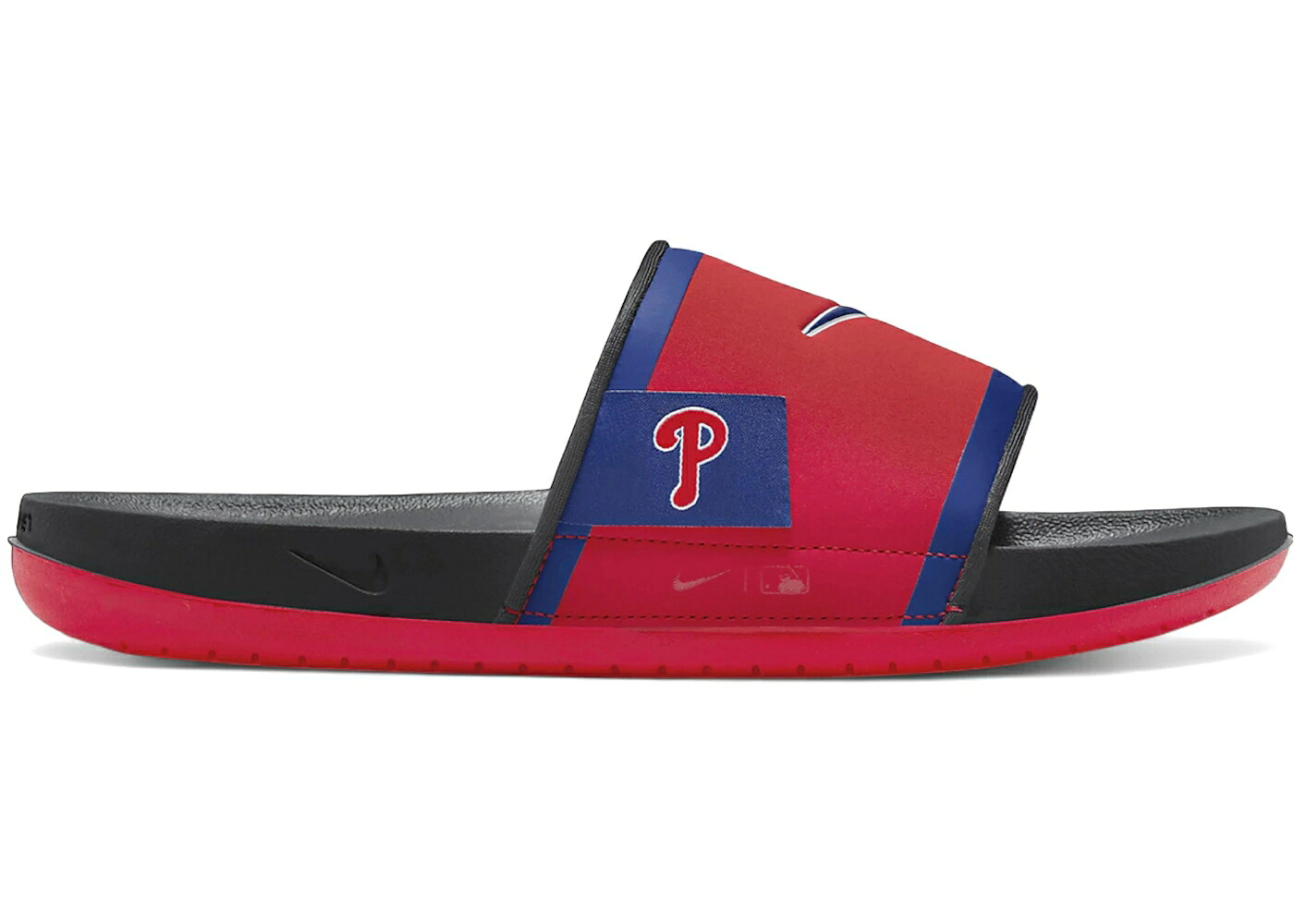 ナイキ サンダル フィラデルフィア フィリーズ 赤 レッド 灰色 グレー ラッシュ スニーカー メンズ NIKE OFFCOURT SLIDE MLB PHILADELPHIA PHILLIES / SPORT RED DARK SMOKE GREY RUSH|スニケス