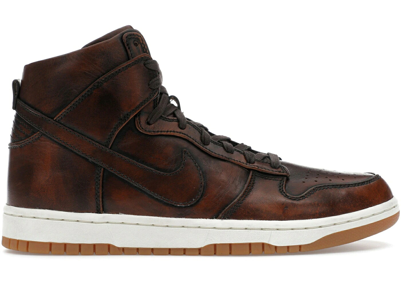 ナイキ ダンク ハイ クラシック 茶色 ブラウン ダンクハイ スニーカー メンズ NIKE DUNK HIGH LUX BURNISHED / CLASSIC BROWN CLASSIC BROWN
