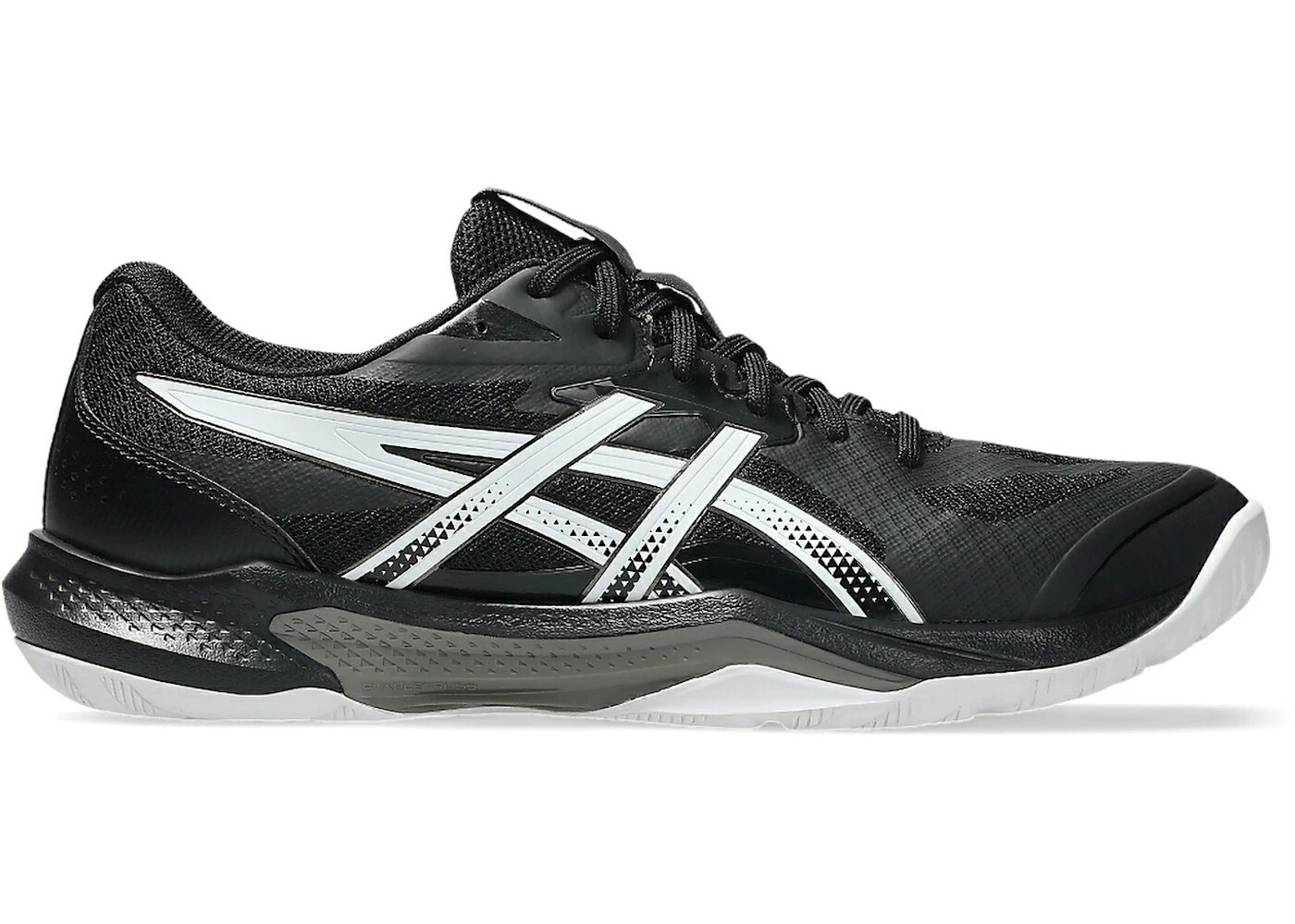 アシックス サー青少年 黒いこと 黒いこと 白いこと 白いこと スニーカー メンズ ASICS GEL-TACTIC 13 BLACK WHITE / BLACK WHITE