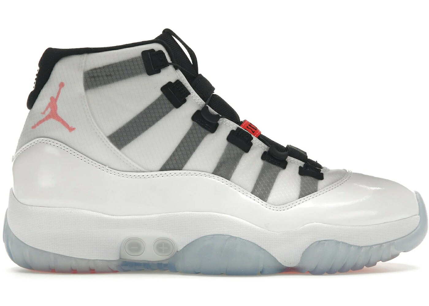 ナイキ ジョーダン アダプト 白いこと 白いこと 黒いこと 黒いこと スニーカー メンズ JORDAN 11 ADAPT WHITE (EU PLUG) / WHITE WHITE BLACK INFRARED