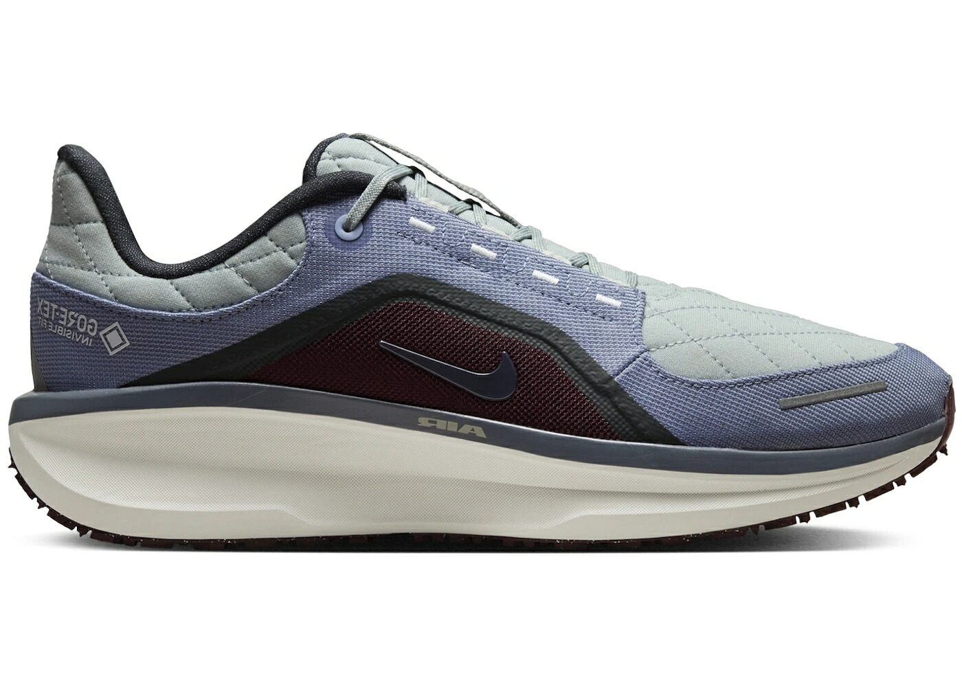 ナイキ ゴアテックス 薄墨色 薄墨色 ぶどう酒色 バーガンディー スニーカー メンズ NIKE WINFLO 11 GORE-TEX LIGHT PUMICE DARK SMOKE GREY BURGUNDY CRUSH ASHEN SLATE / LIGHT PUMICE DARK SMOKE GREY