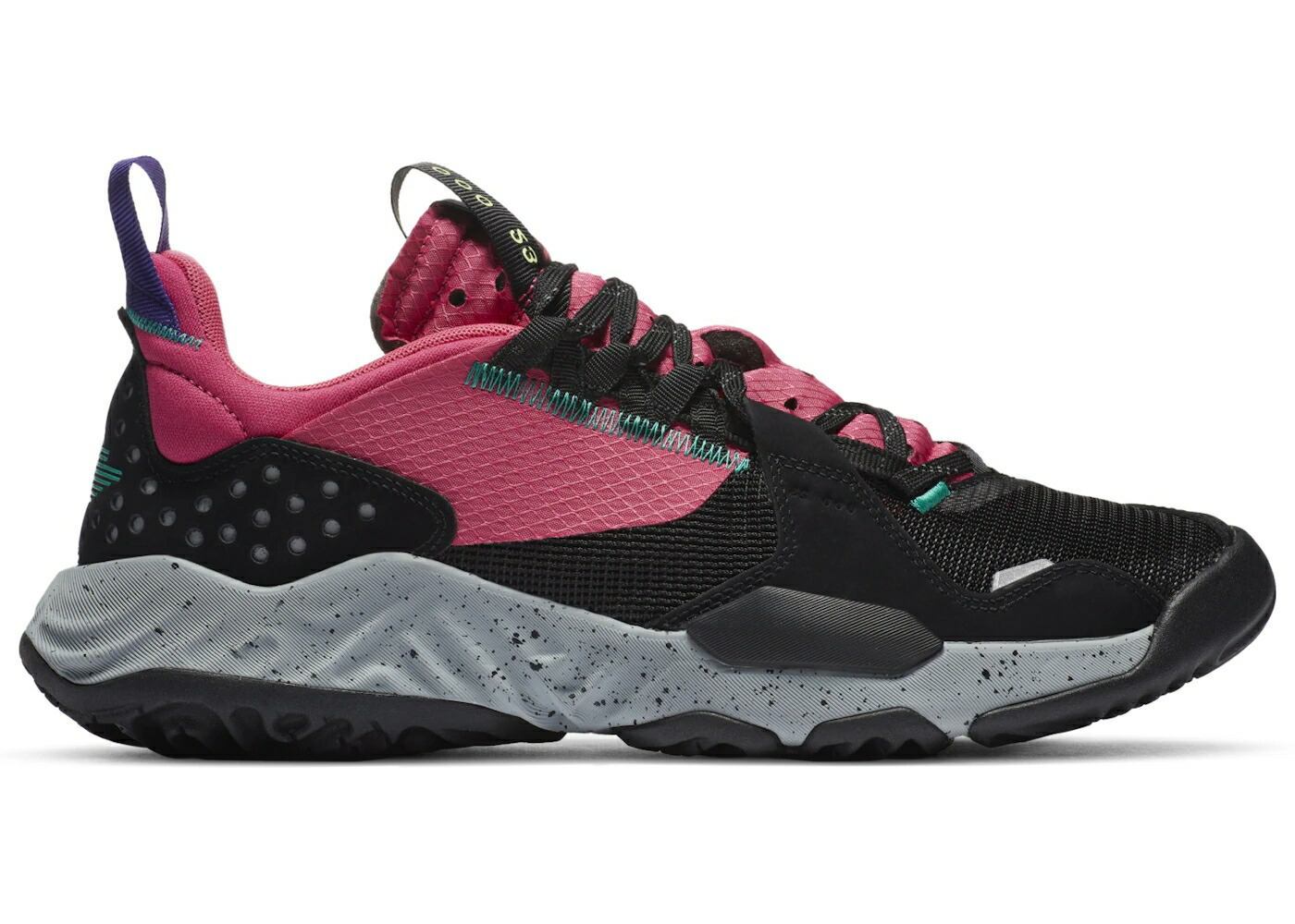 ナイキ ジョーダン 黒色 ブラック ピンク コート 紫 パープル スニーカー メンズ JORDAN DELTA BLACK PINK TEAL / BLACK COURT PURPLE WATERMELON 45,300円